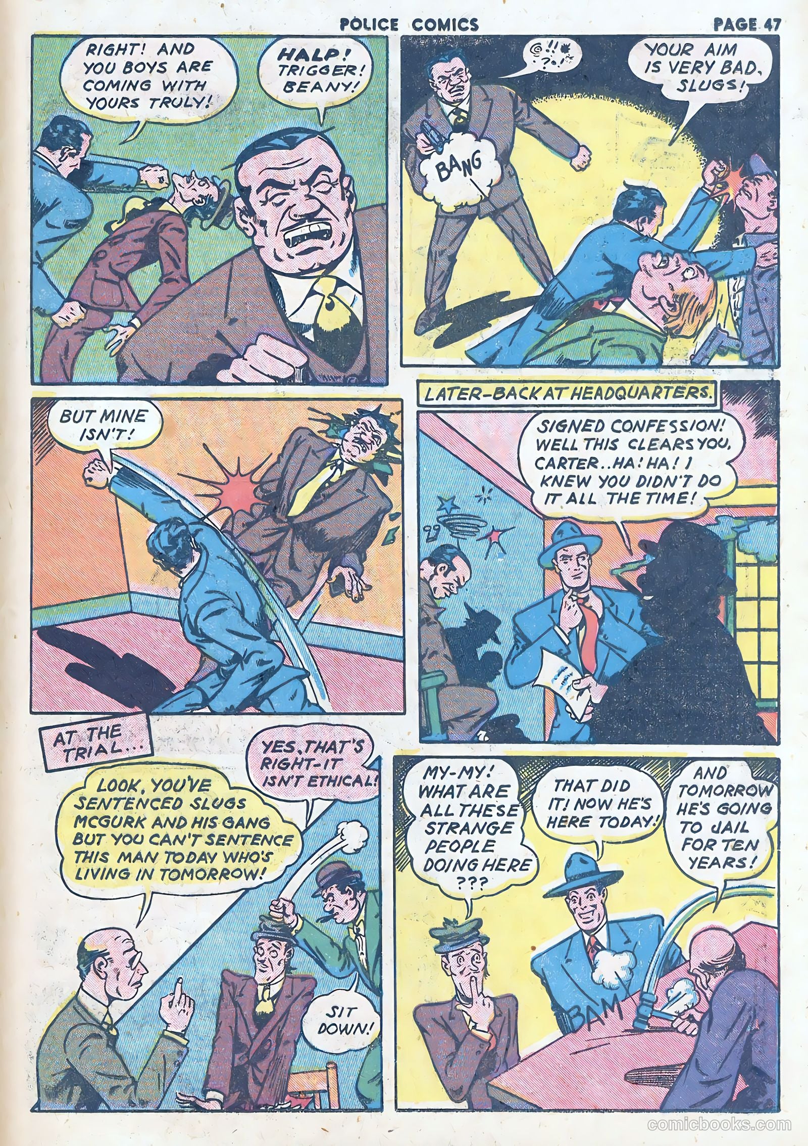 Police Comics #16 (1943) — page 48 of 67