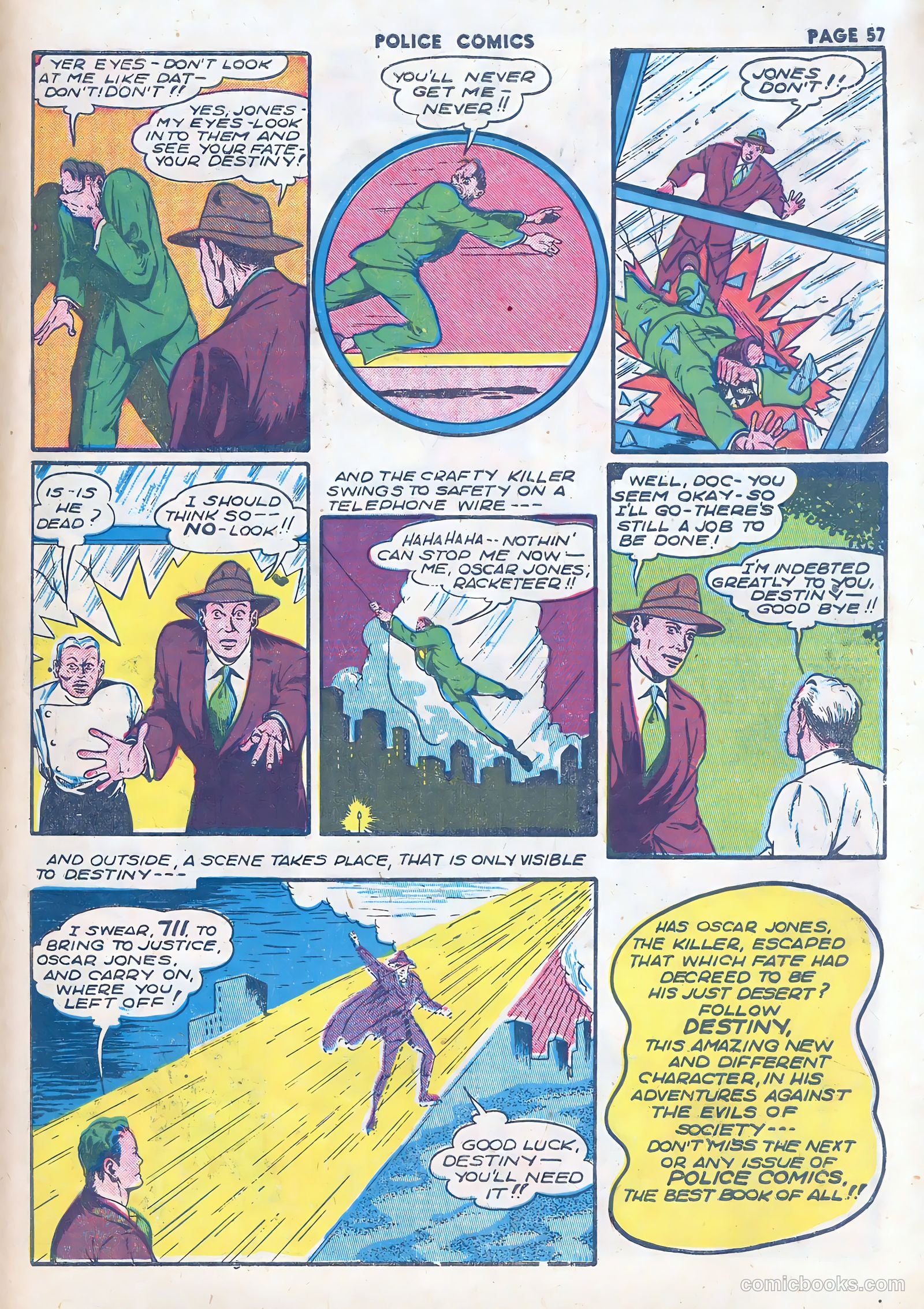 Police Comics #16 (1943) — page 58 of 67