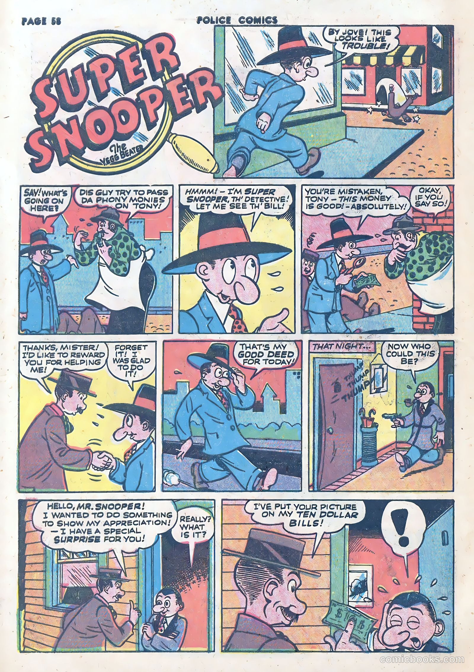 Police Comics #16 (1943) — page 59 of 67