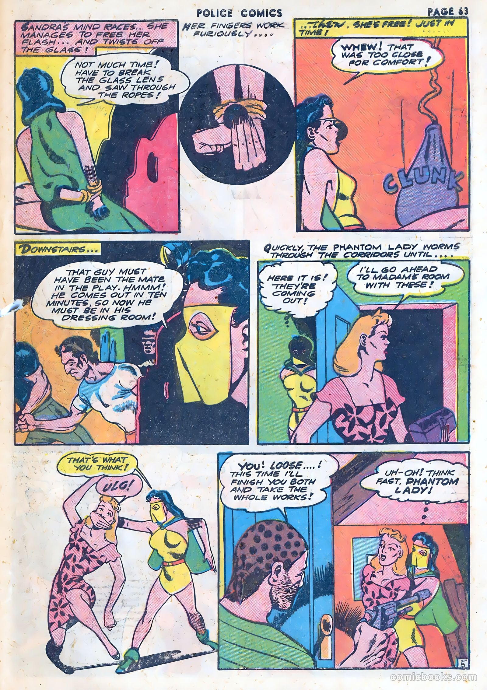 Police Comics #16 (1943) — page 64 of 67