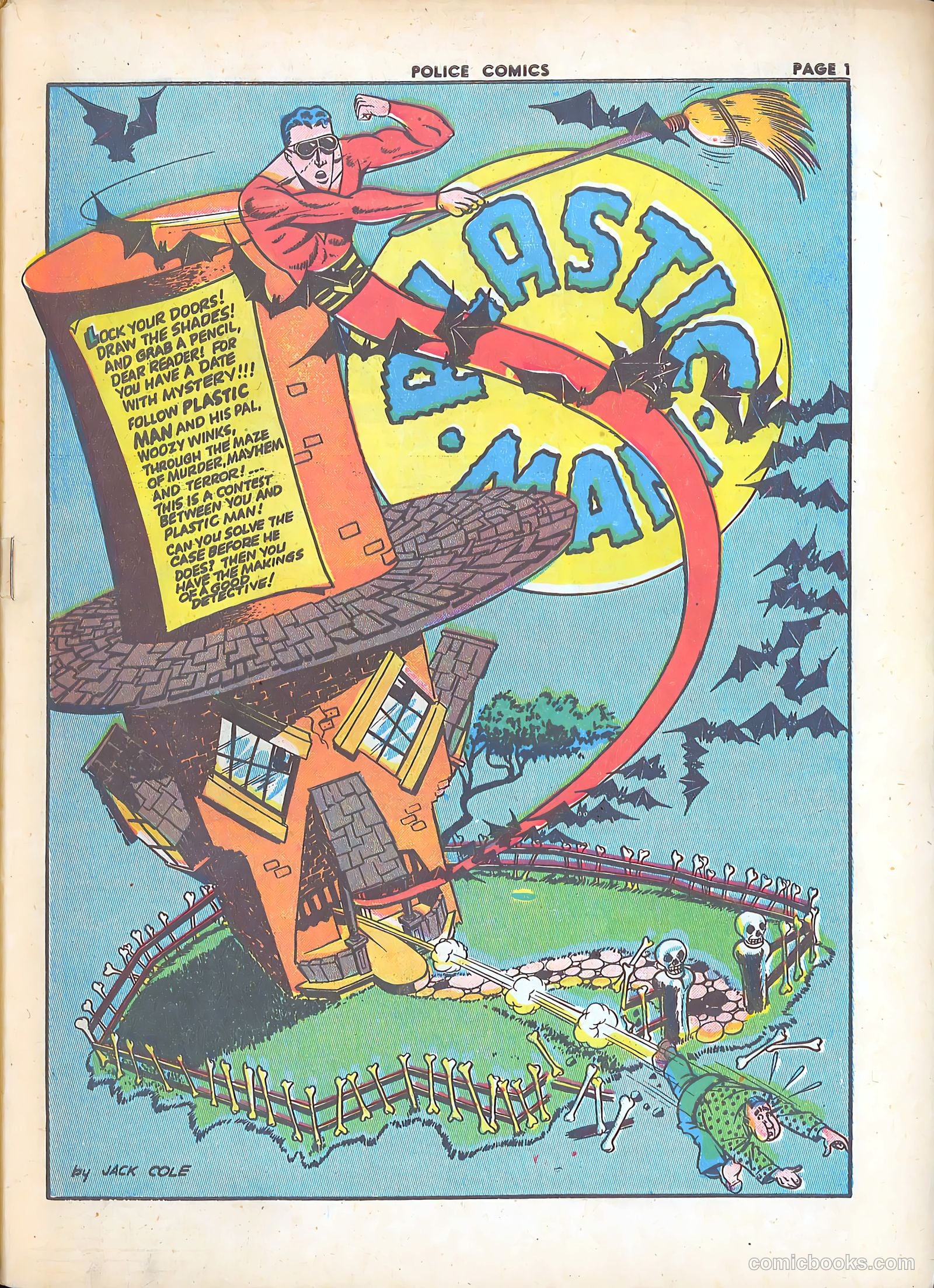 Police Comics #17 (1943) — page 3 of 68