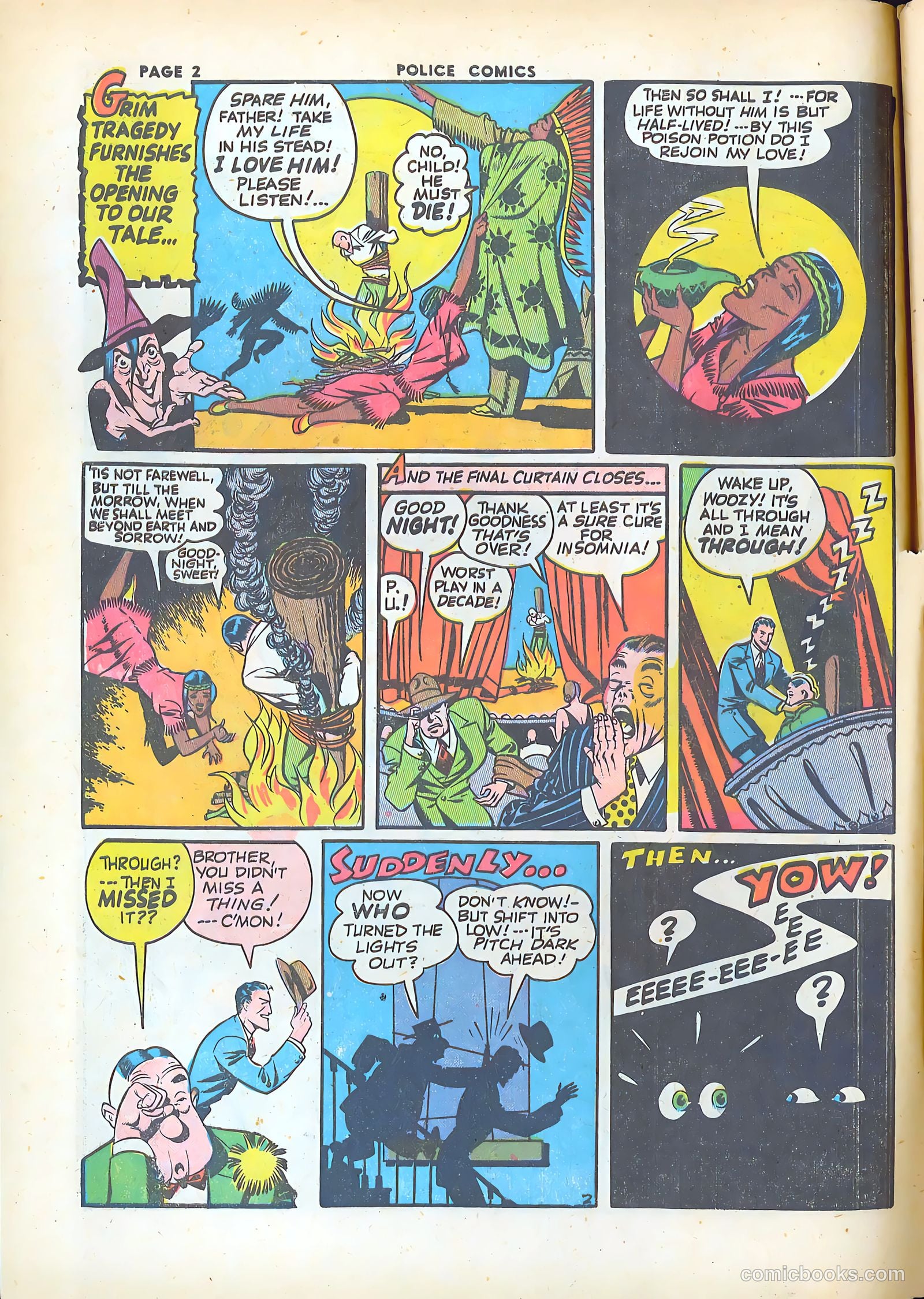Police Comics #17 (1943) — page 4 of 68