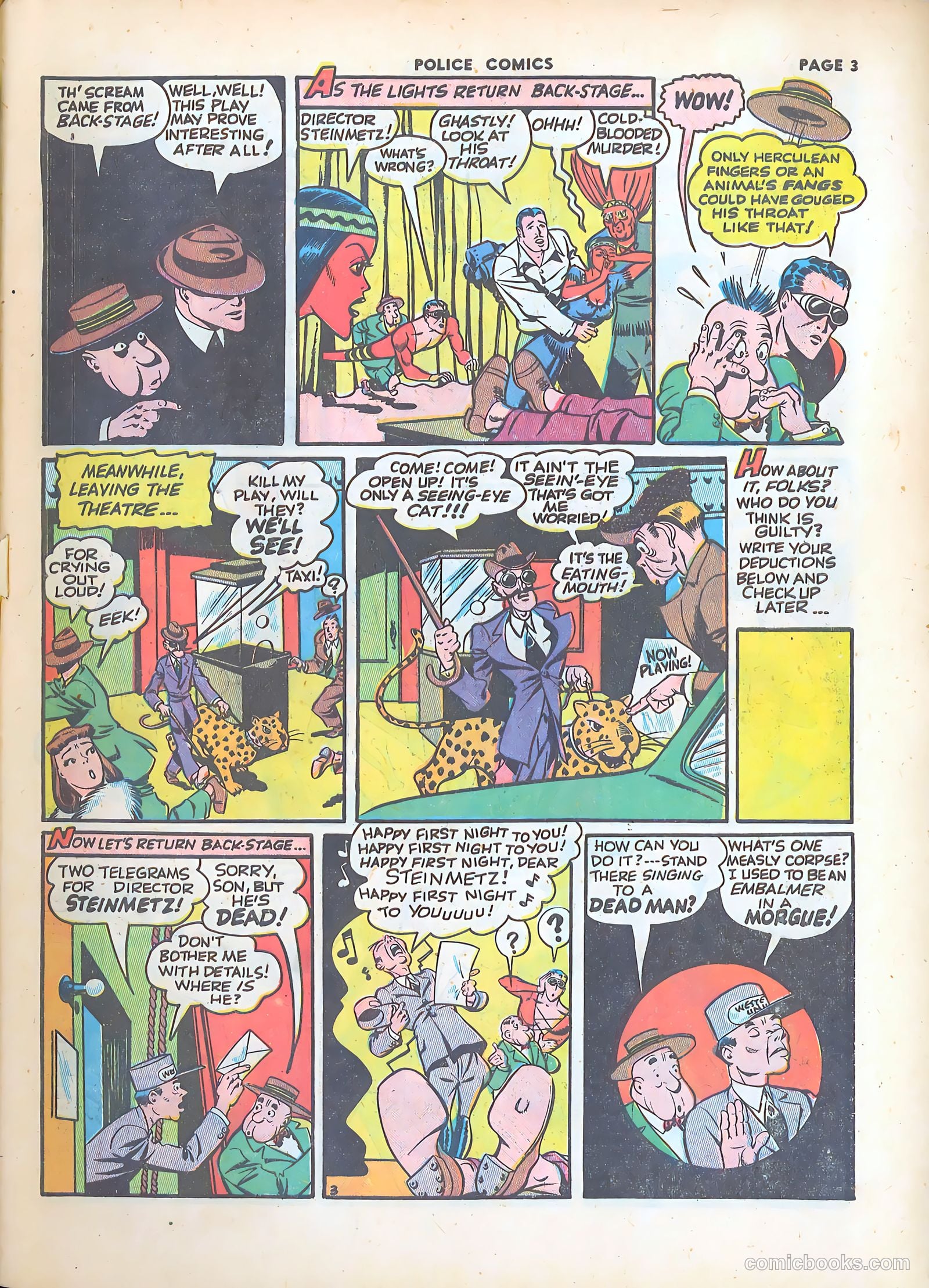 Police Comics #17 (1943) — page 5 of 68