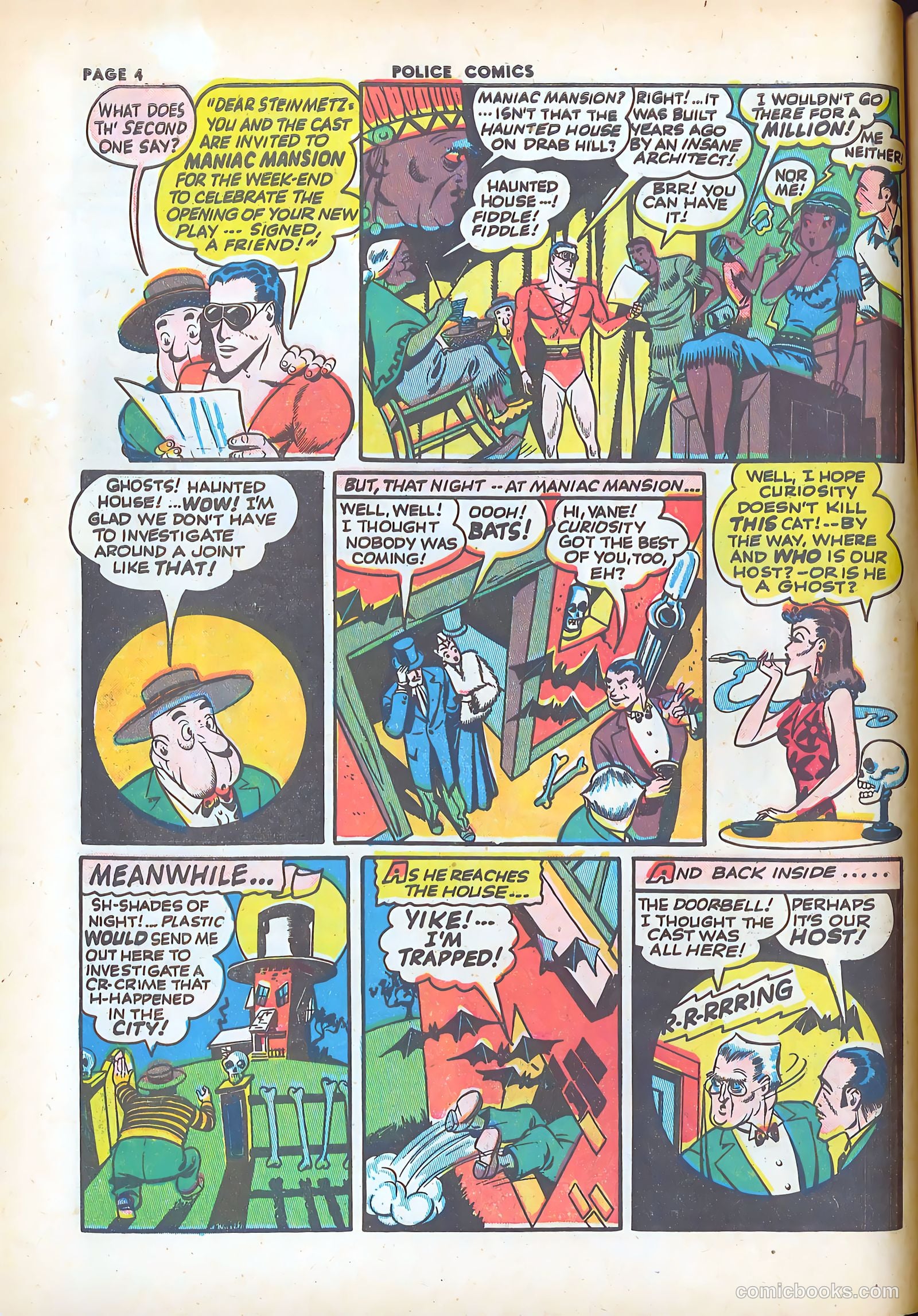 Police Comics #17 (1943) — page 6 of 68