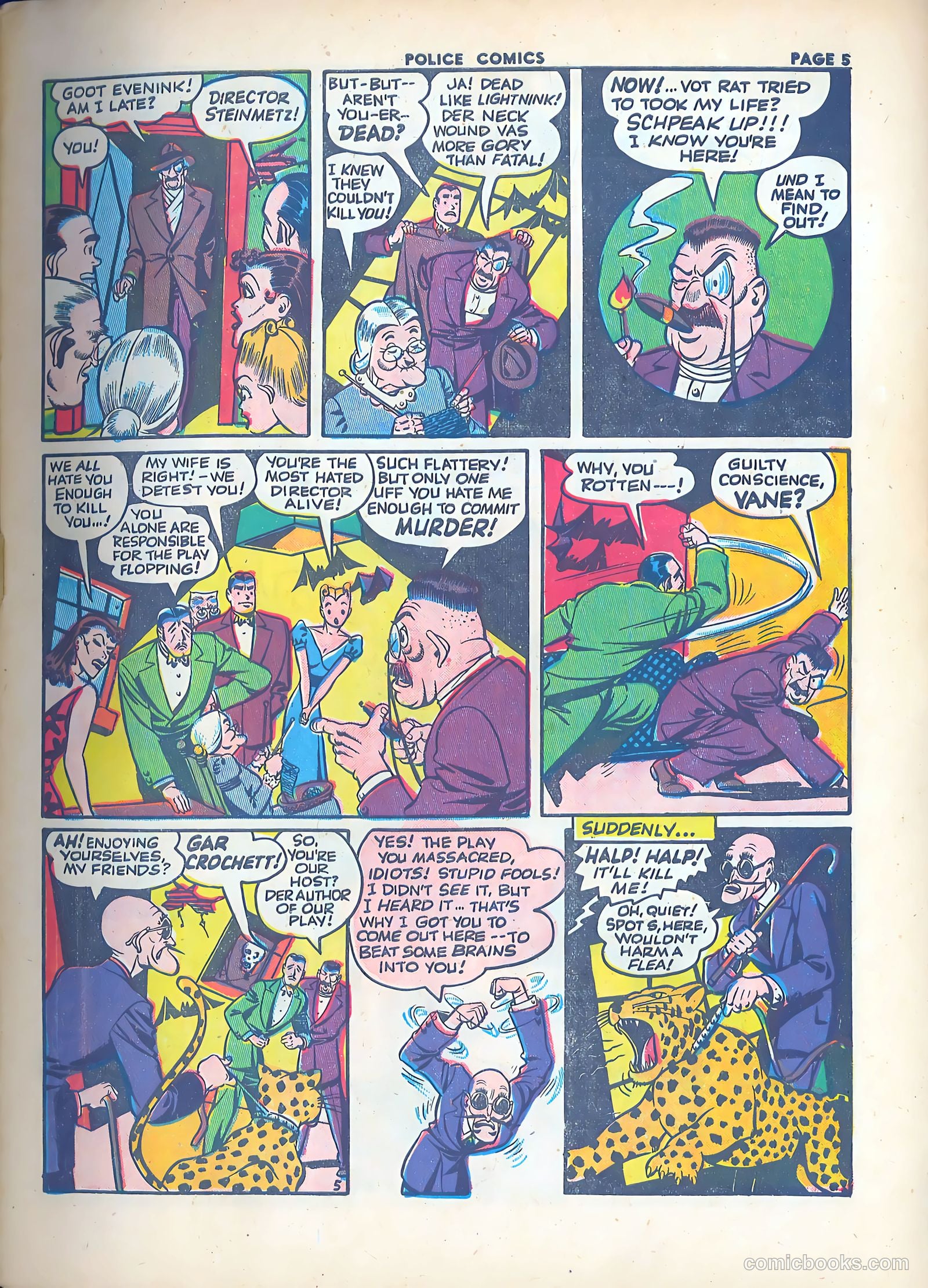Police Comics #17 (1943) — page 7 of 68