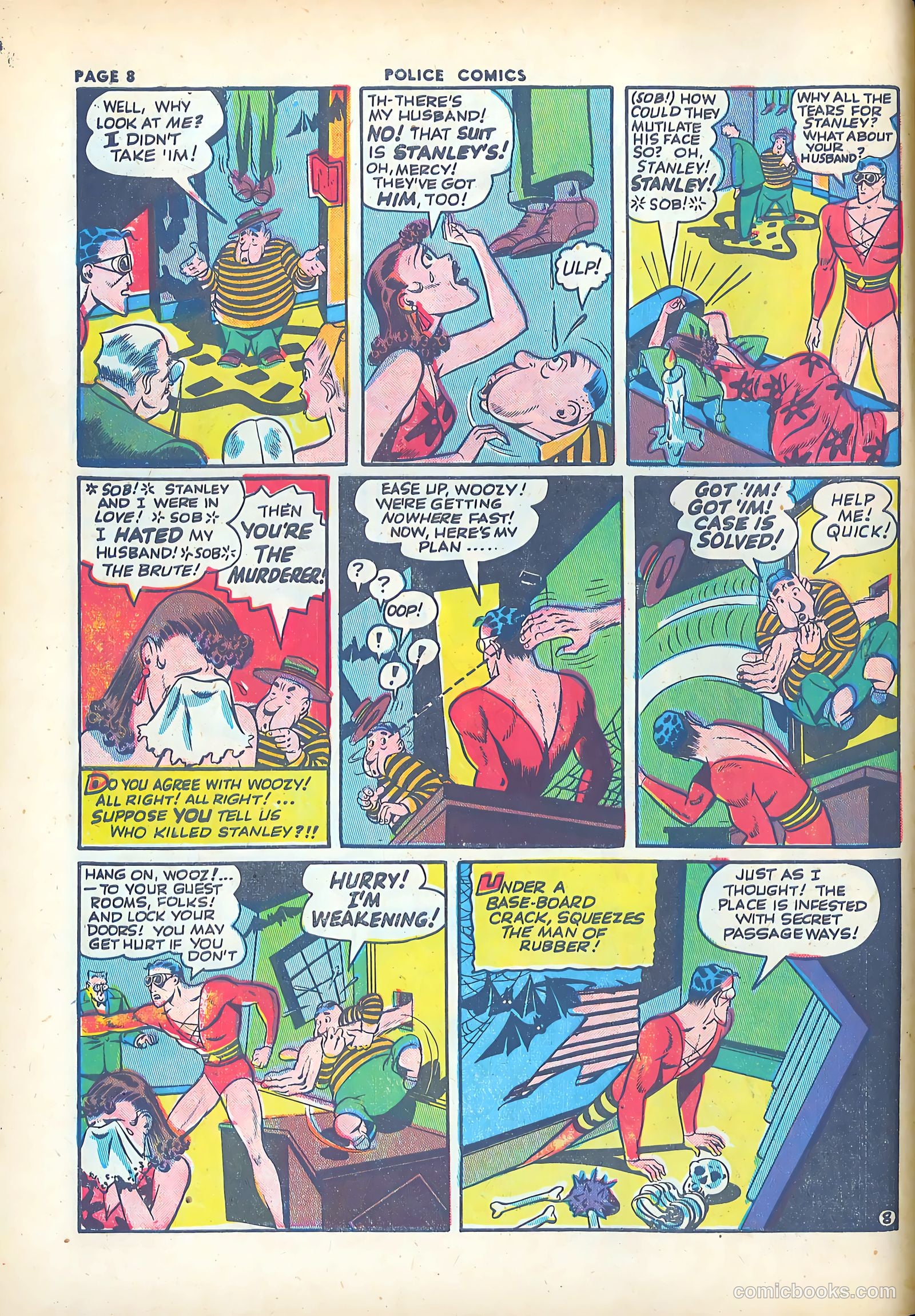 Police Comics #17 (1943) — page 10 of 68