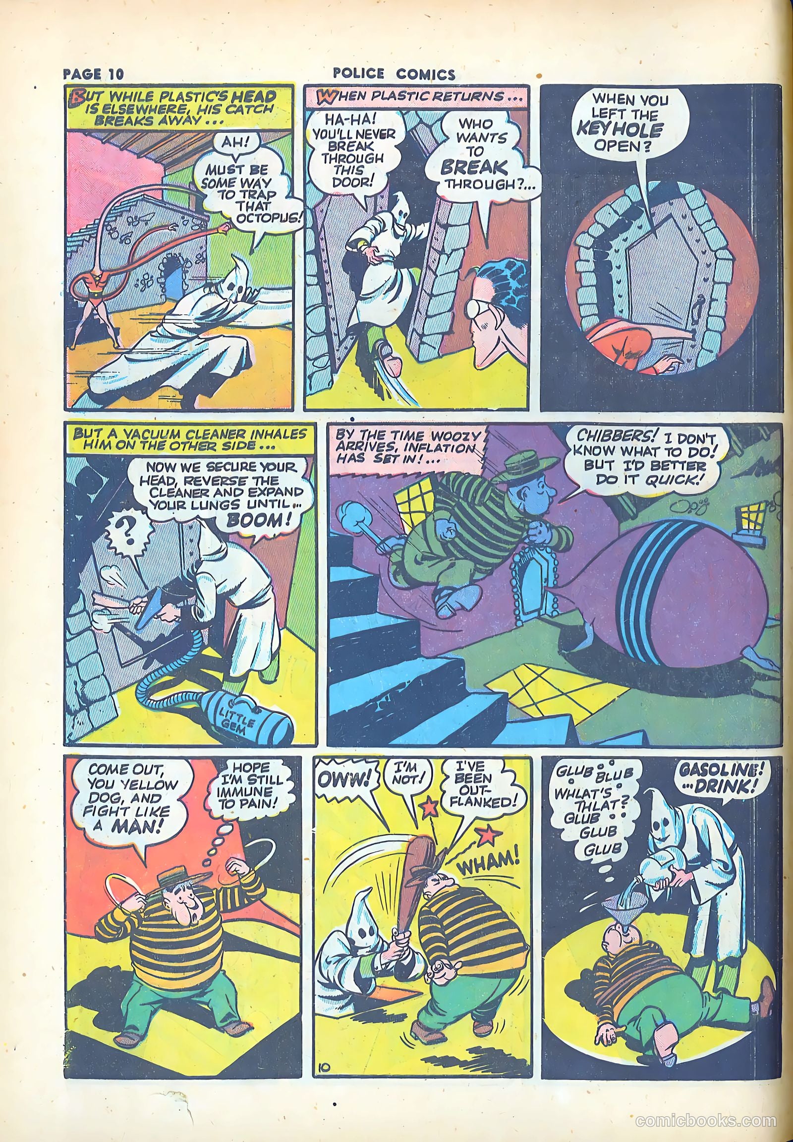Police Comics #17 (1943) — page 12 of 68