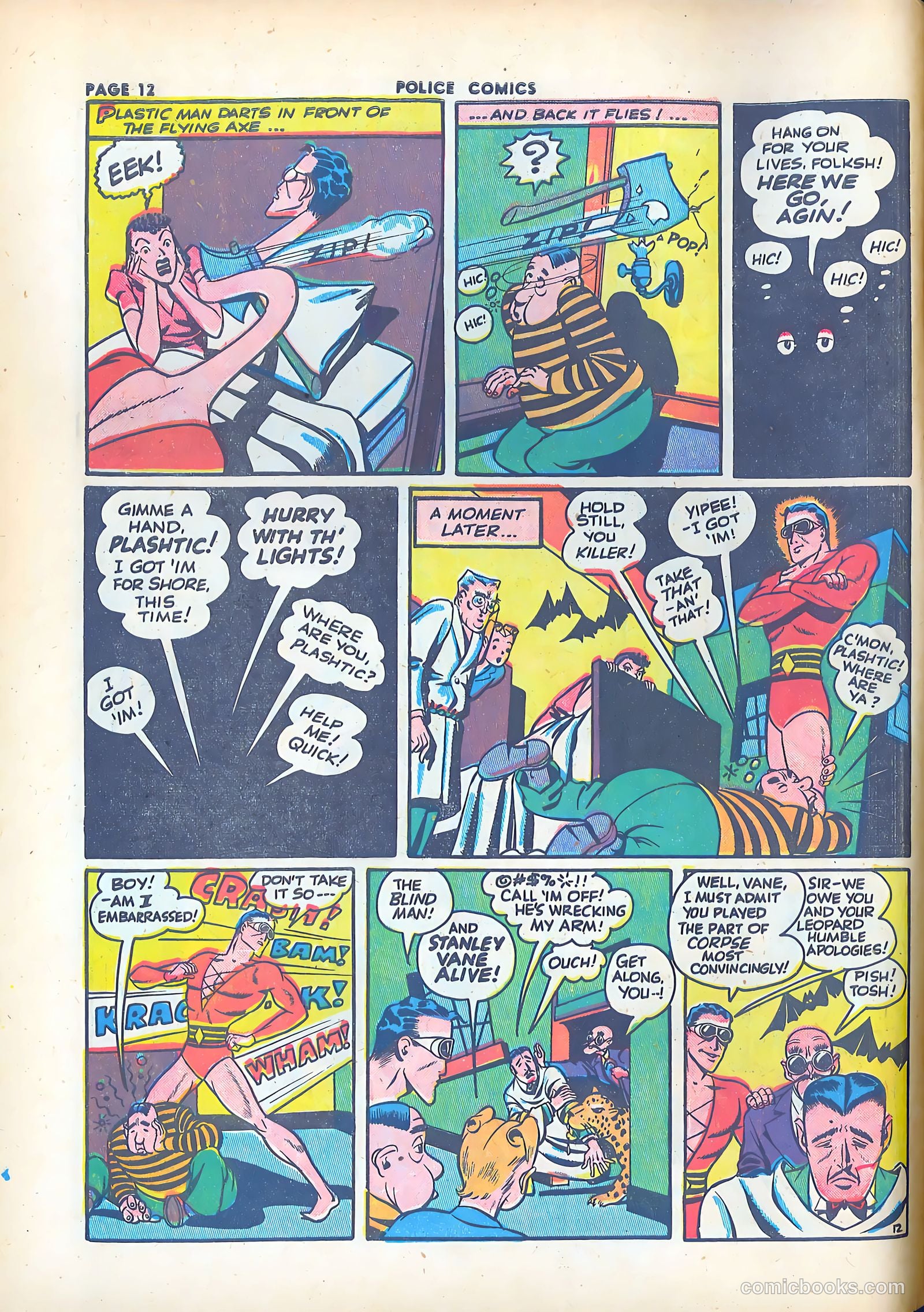 Police Comics #17 (1943) — page 14 of 68