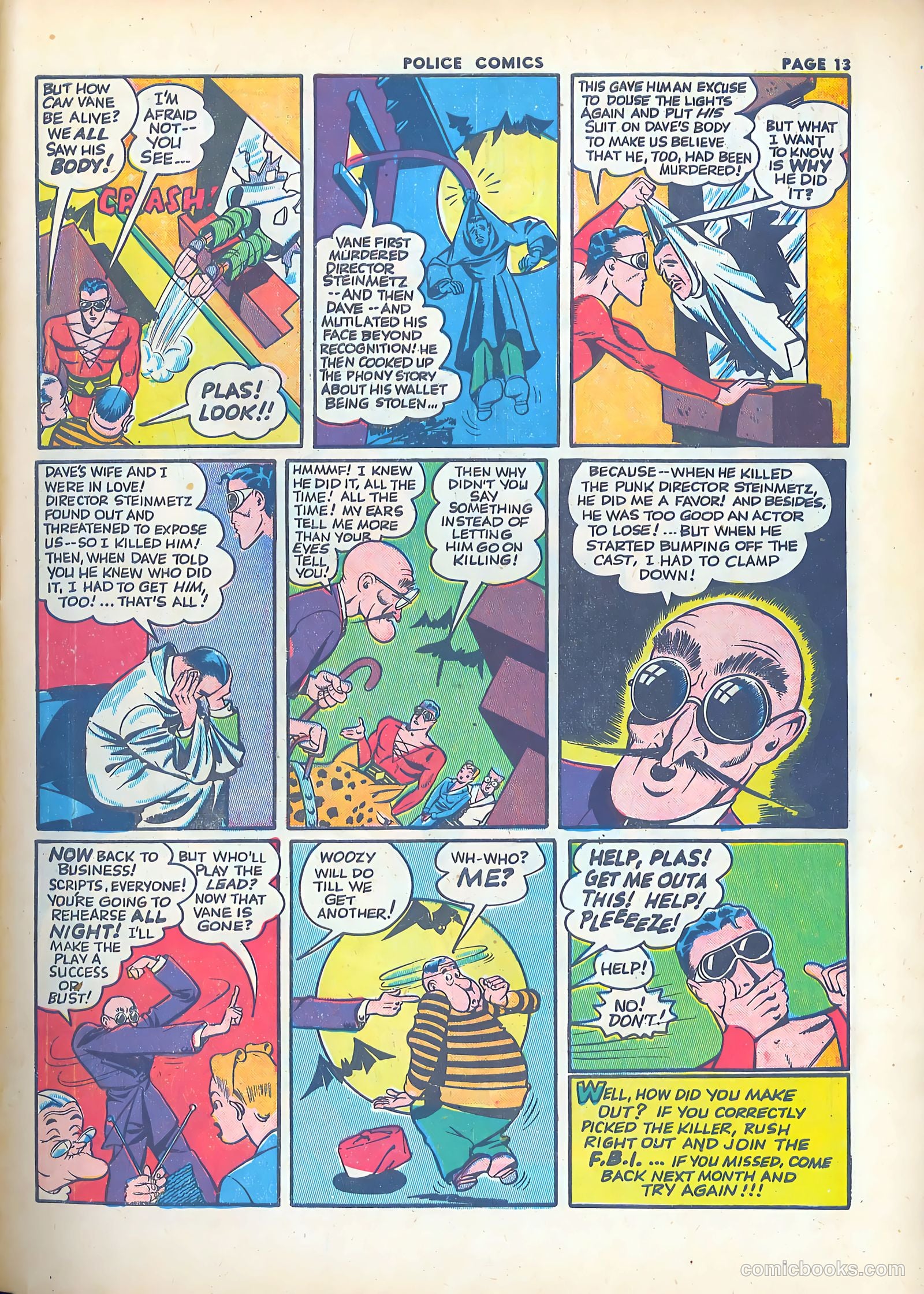 Police Comics #17 (1943) — page 15 of 68