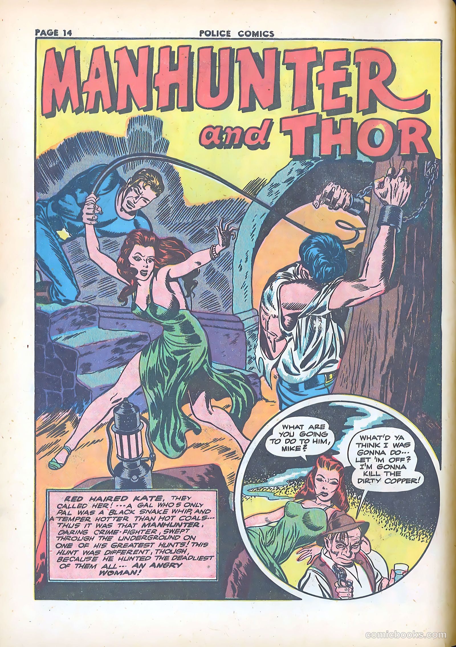 Police Comics #17 (1943) — page 16 of 68