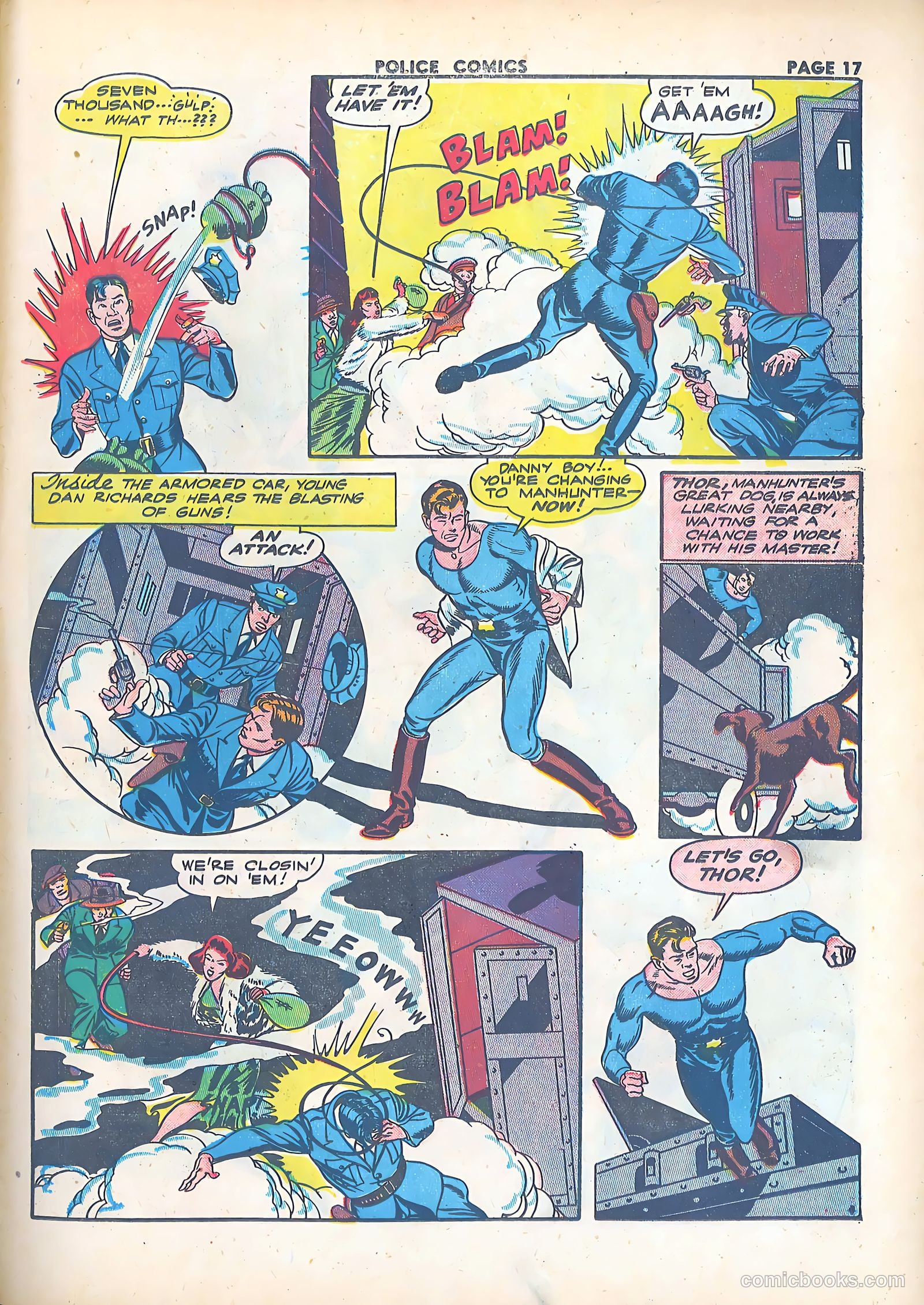 Police Comics #17 (1943) — page 19 of 68