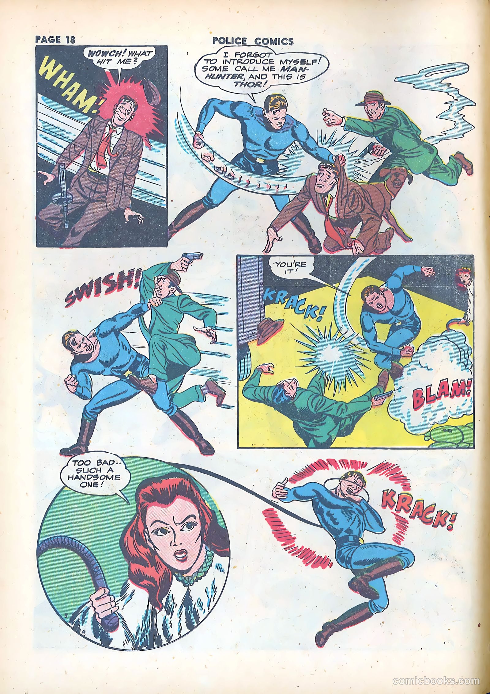 Police Comics #17 (1943) — page 20 of 68