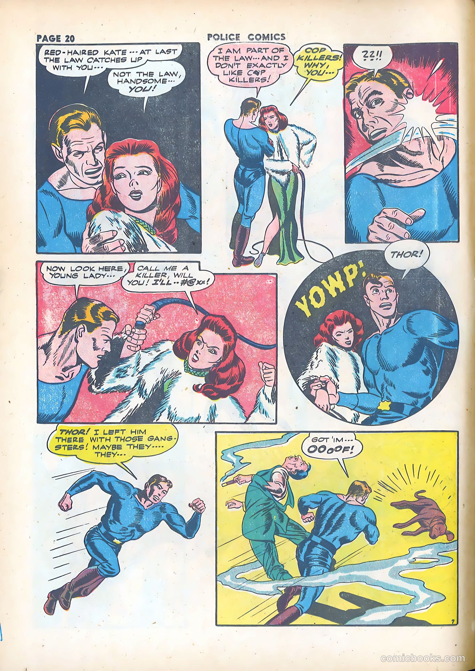 Police Comics #17 (1943) — page 22 of 68