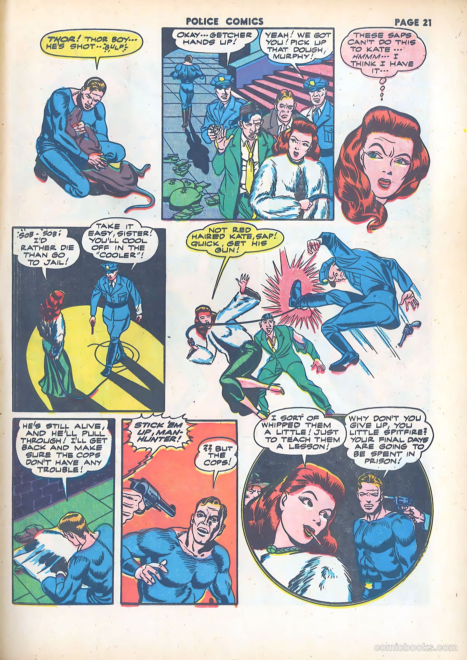 Police Comics #17 (1943) — page 23 of 68