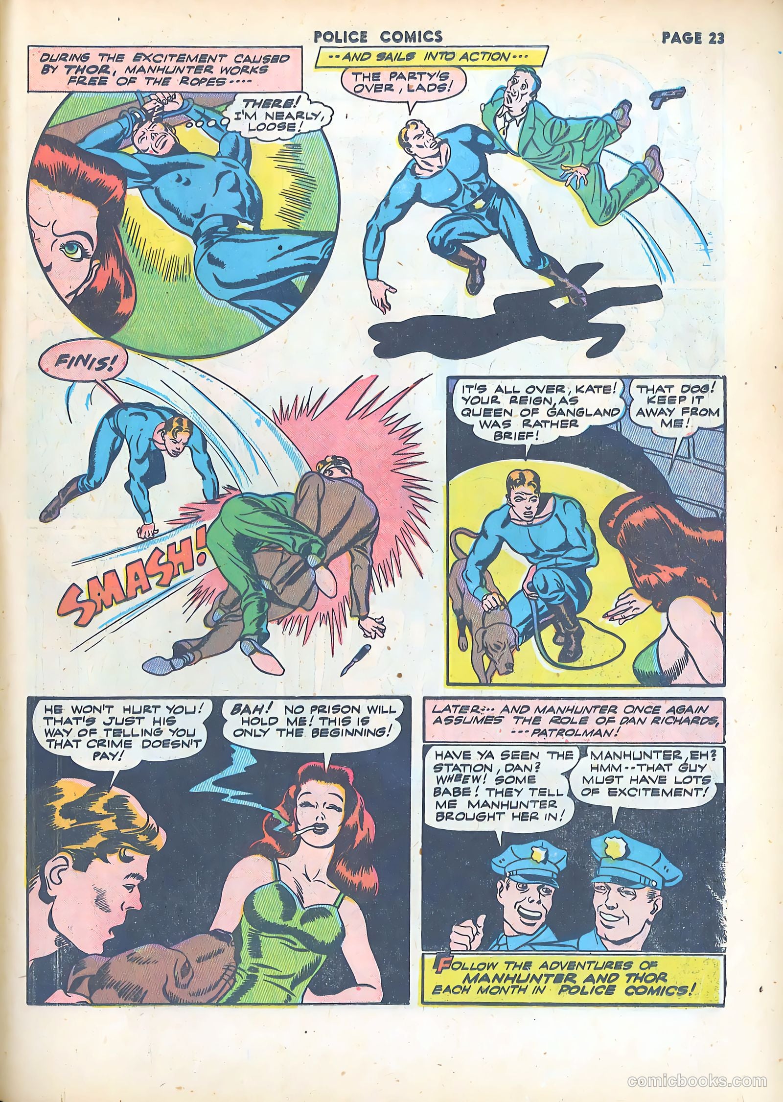 Police Comics #17 (1943) — page 25 of 68