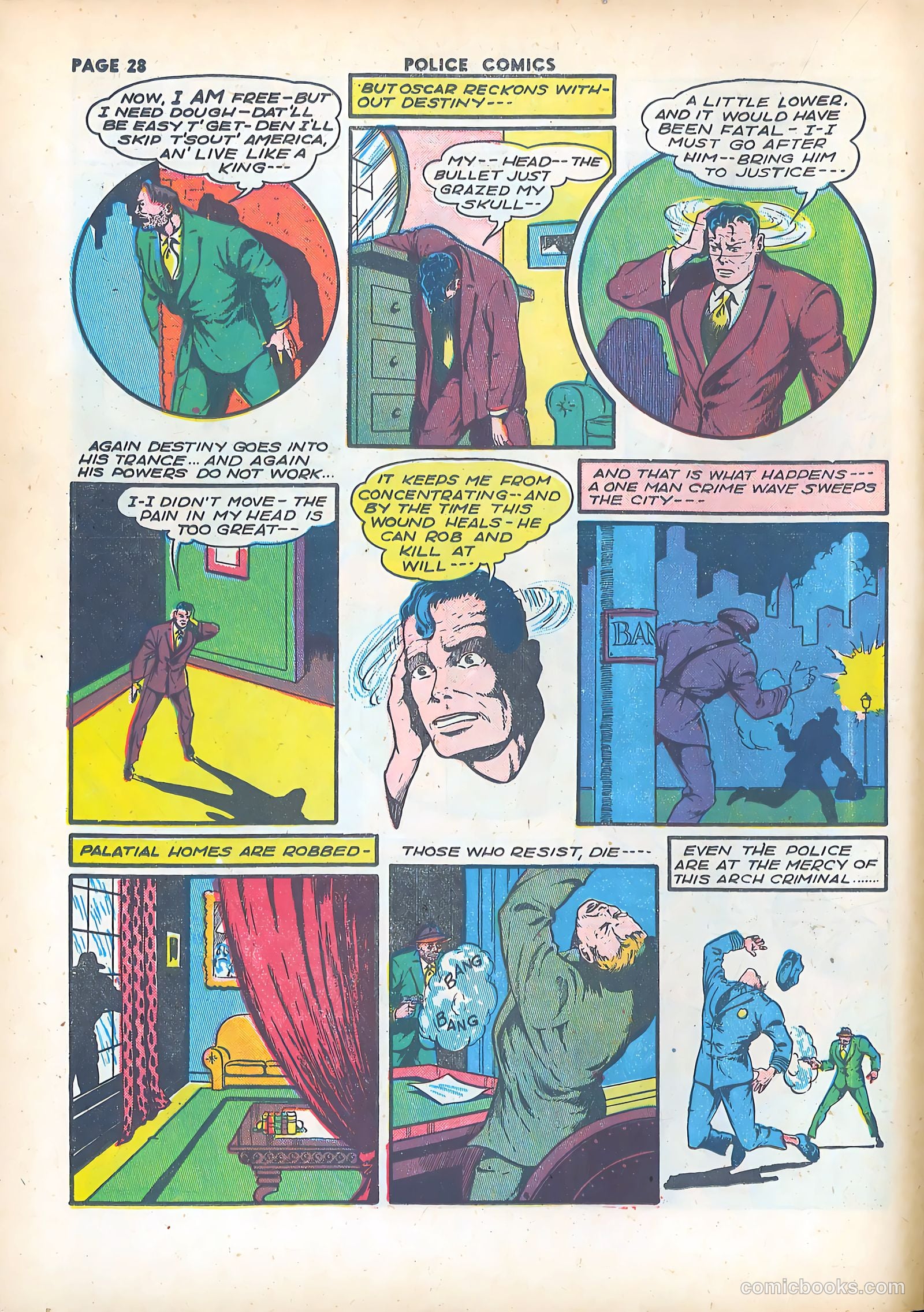 Police Comics #17 (1943) — page 30 of 68