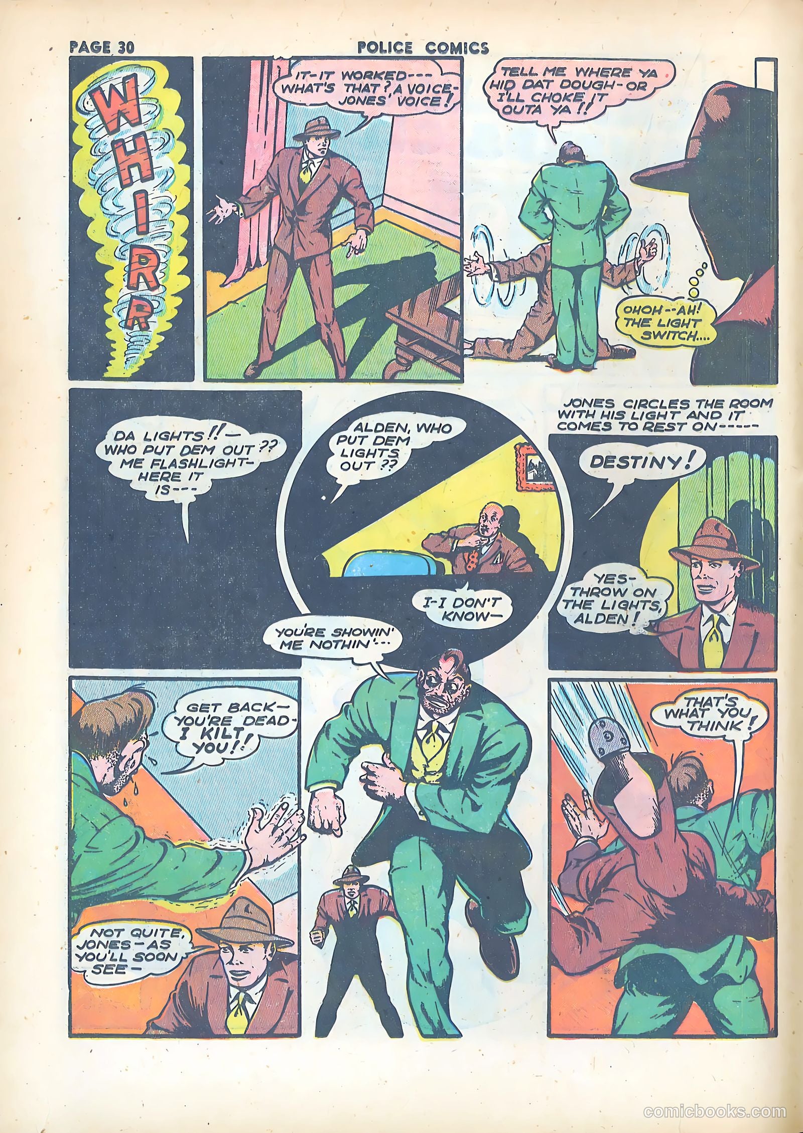 Police Comics #17 (1943) — page 32 of 68