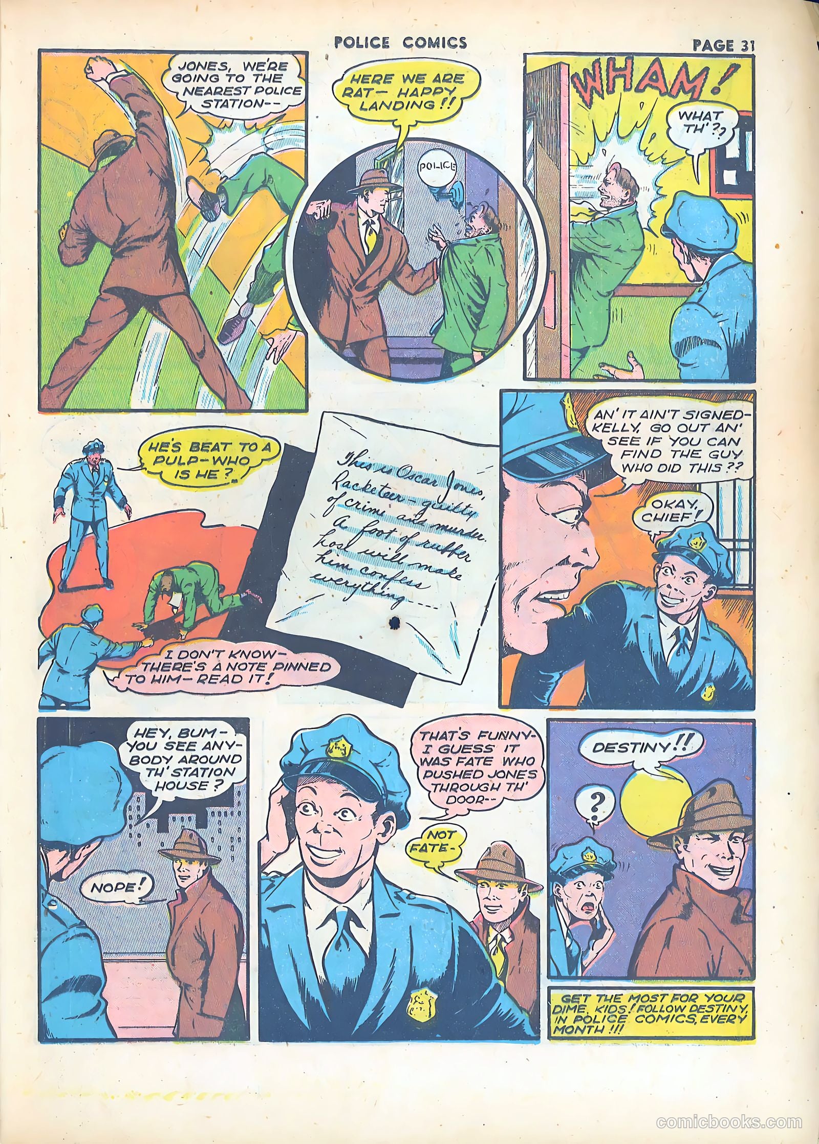 Police Comics #17 (1943) — page 33 of 68