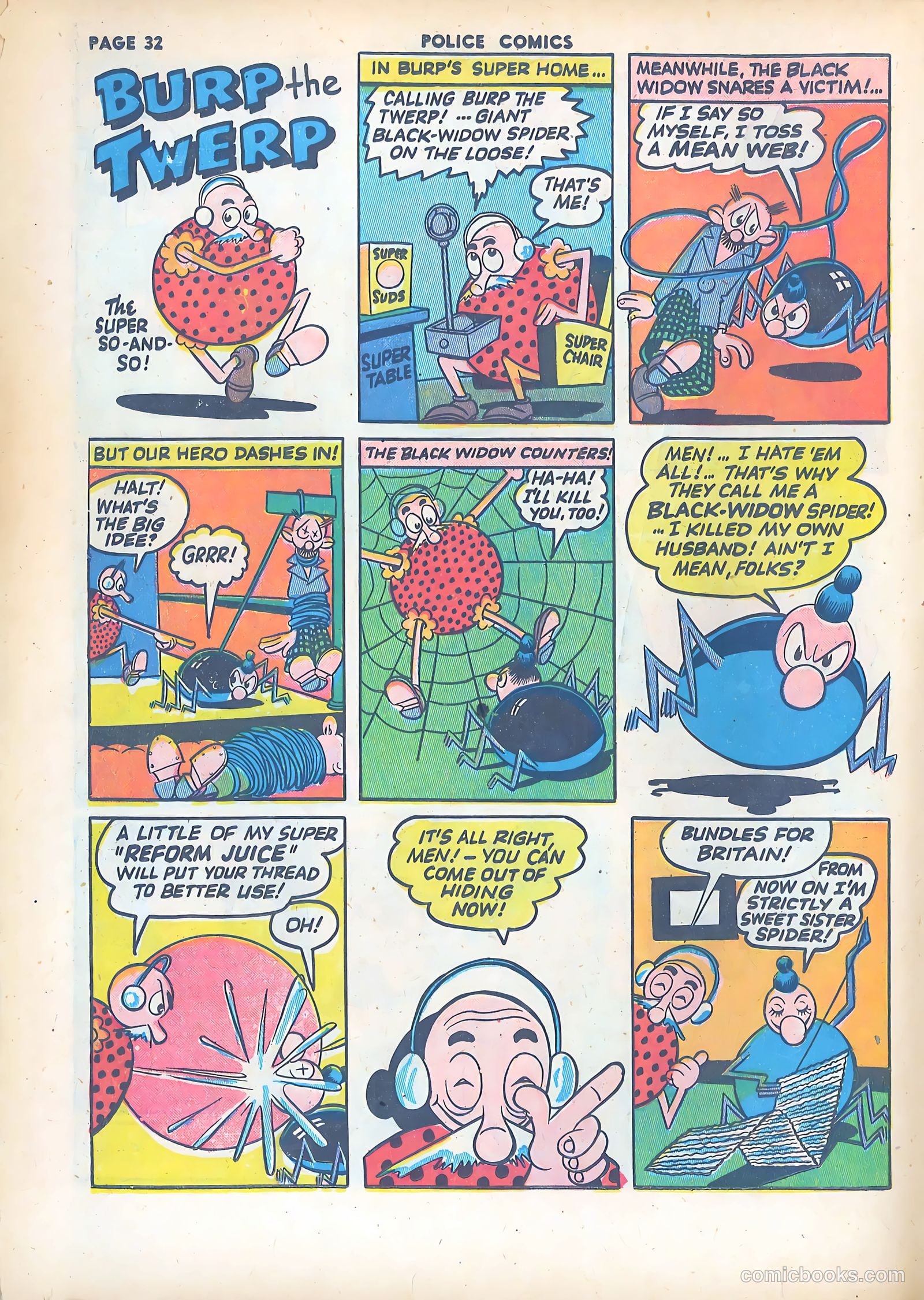Police Comics #17 (1943) — page 34 of 68