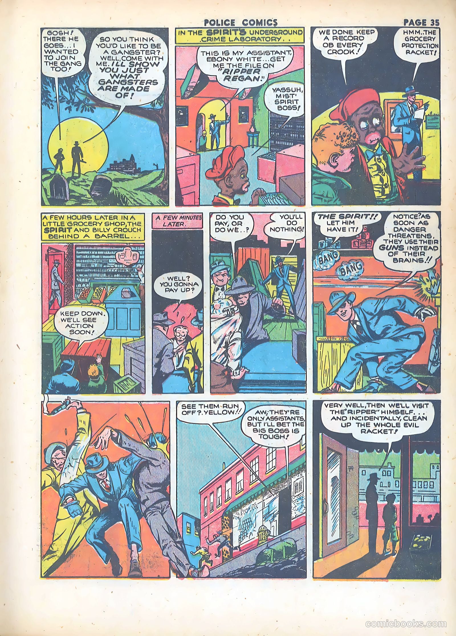 Police Comics #17 (1943) — page 37 of 68