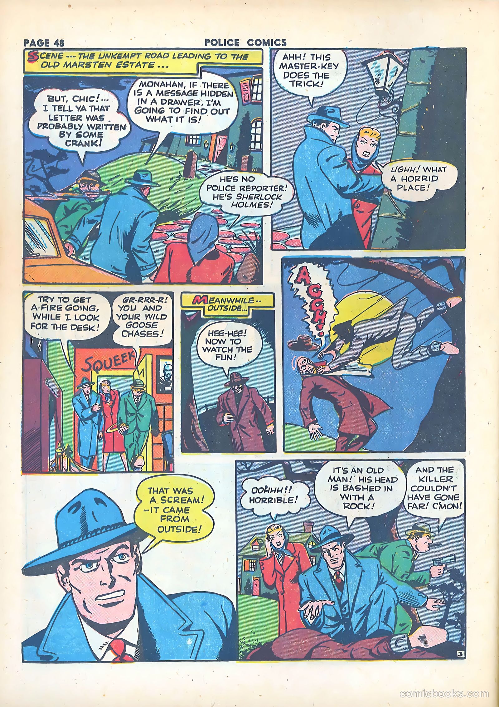 Police Comics #17 (1943) — page 50 of 68