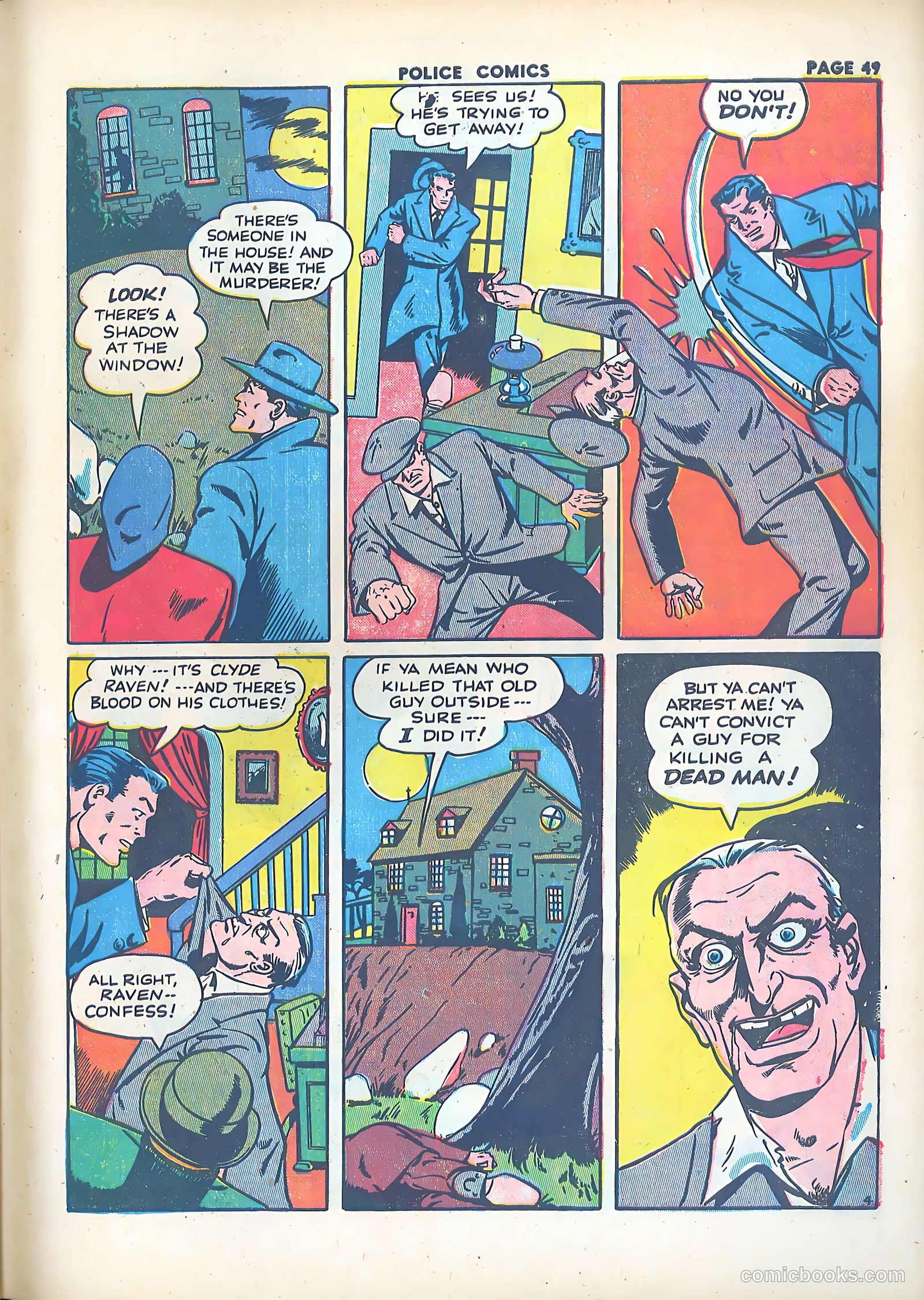 Police Comics #17 (1943) — page 51 of 68