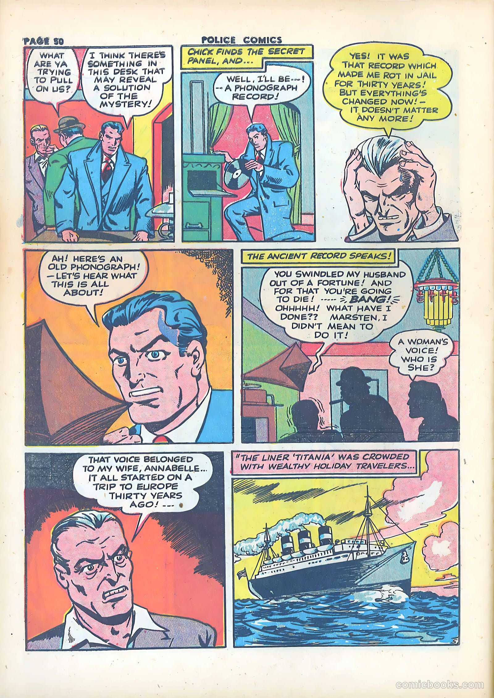 Police Comics #17 (1943) — page 52 of 68