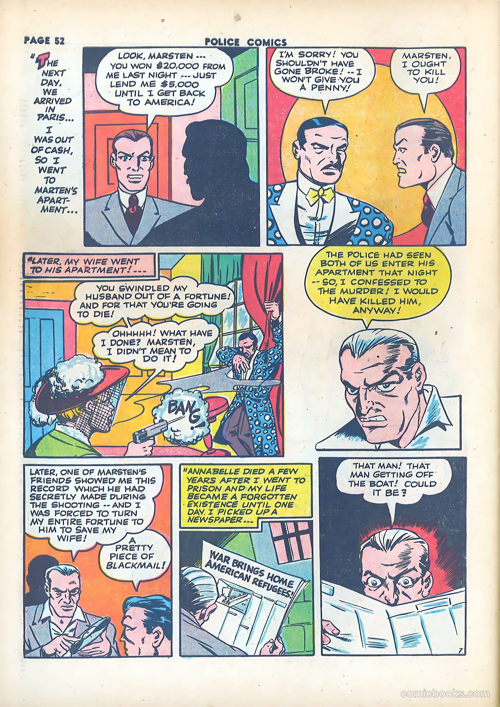 Police Comics #17 (1943) — page 54 of 68