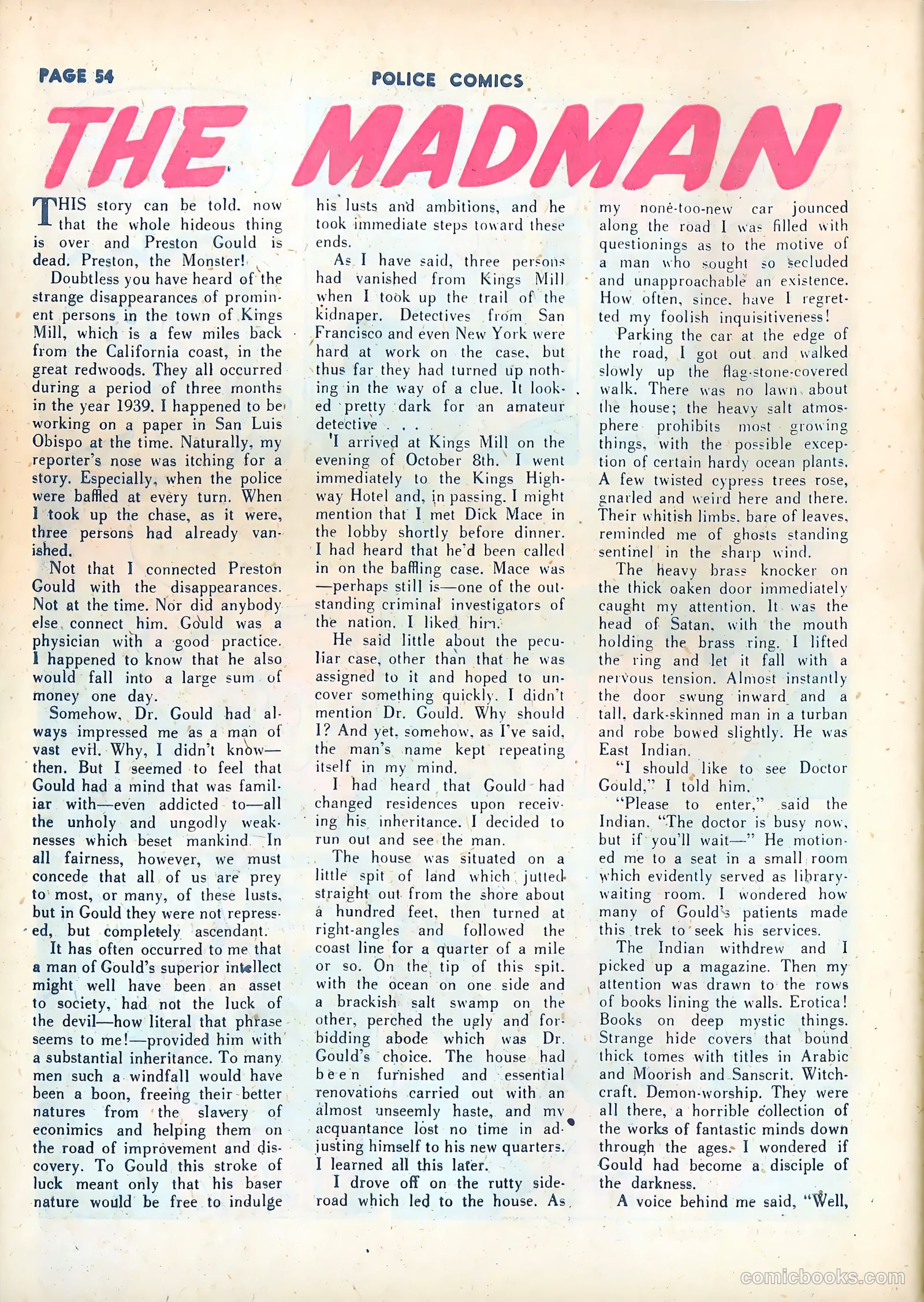 Police Comics #17 (1943) — page 56 of 68