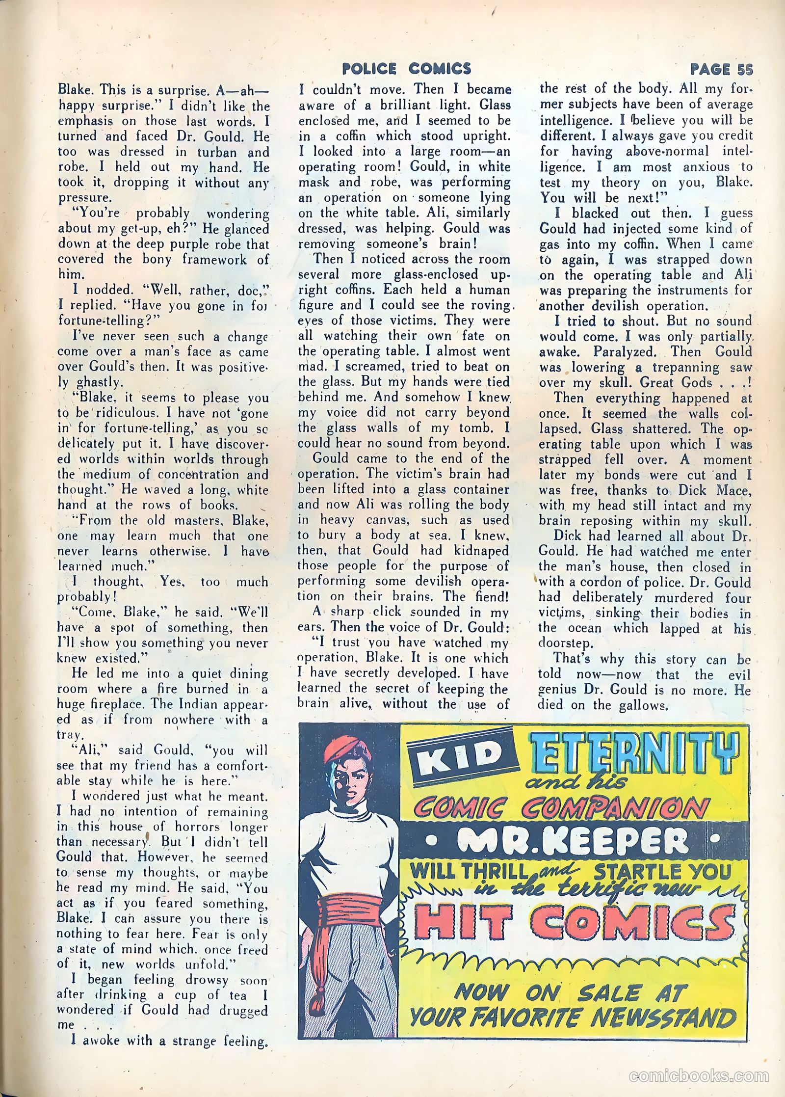 Police Comics #17 (1943) — page 57 of 68