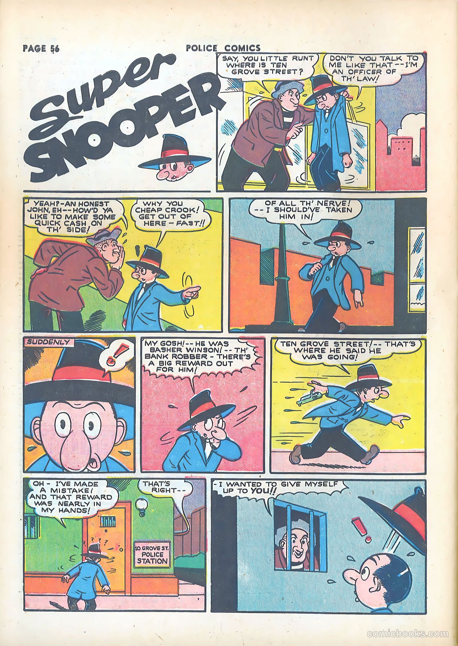 Police Comics #17 (1943) — page 58 of 68