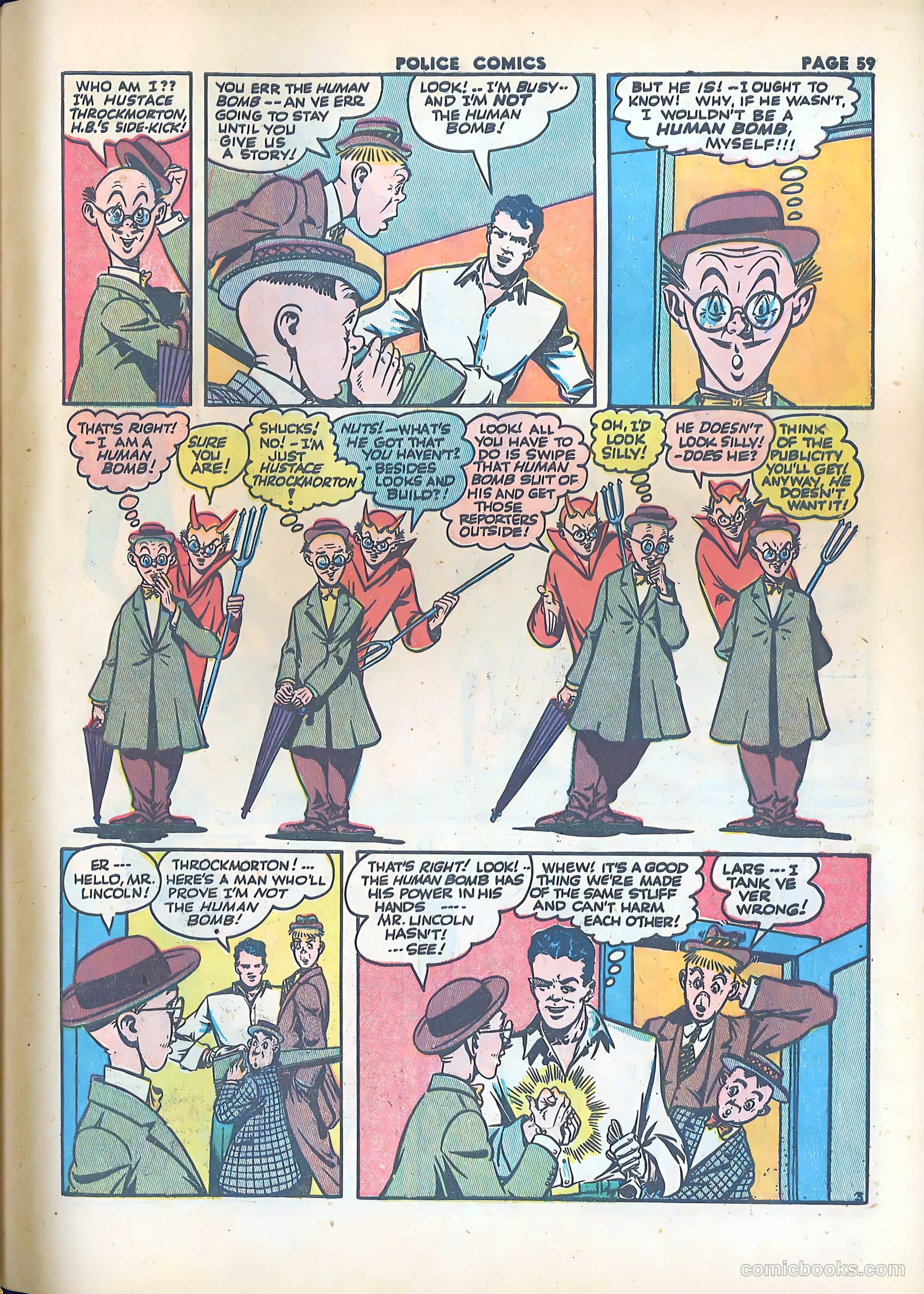 Police Comics #17 (1943) — page 61 of 68