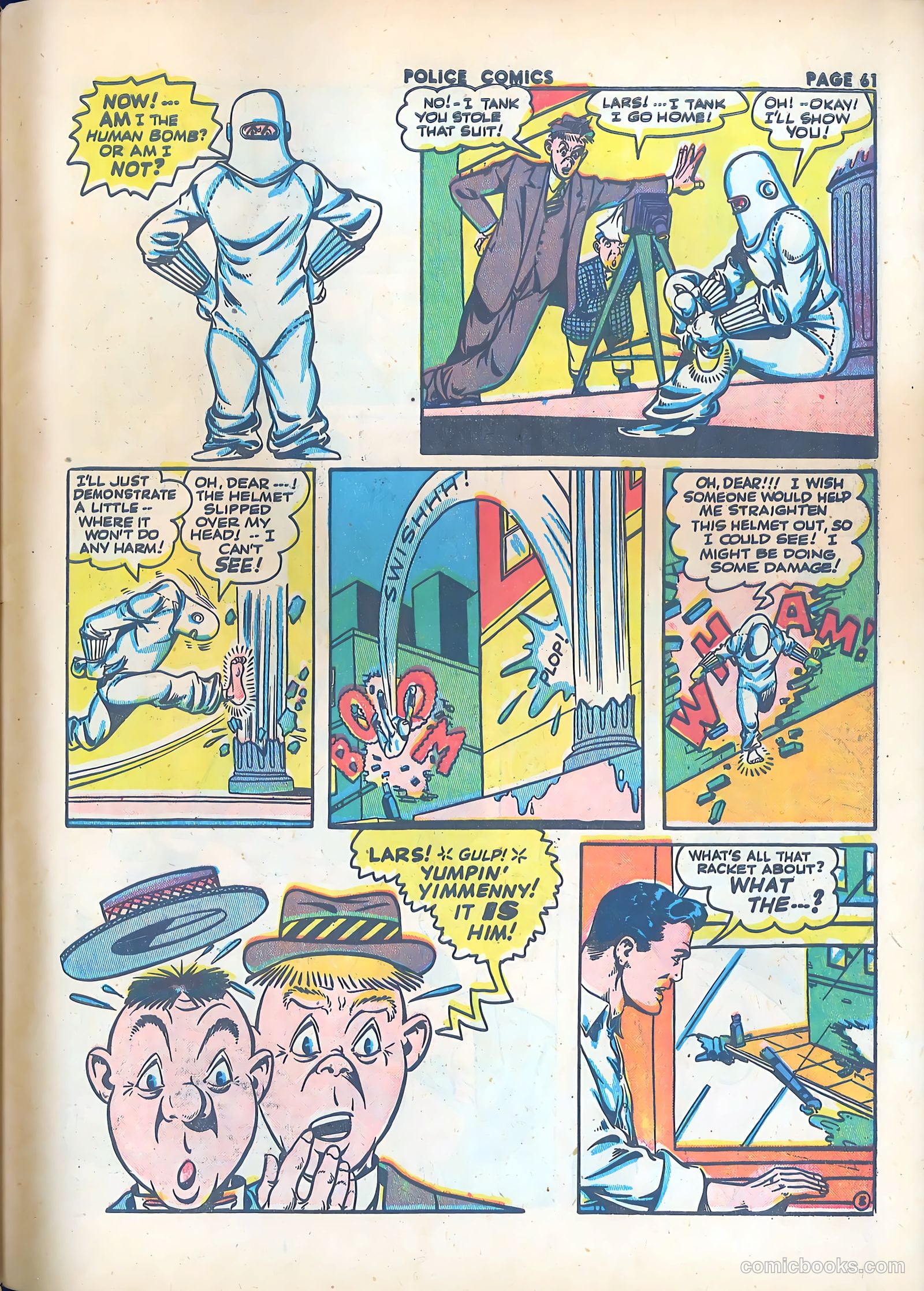 Police Comics #17 (1943) — page 63 of 68