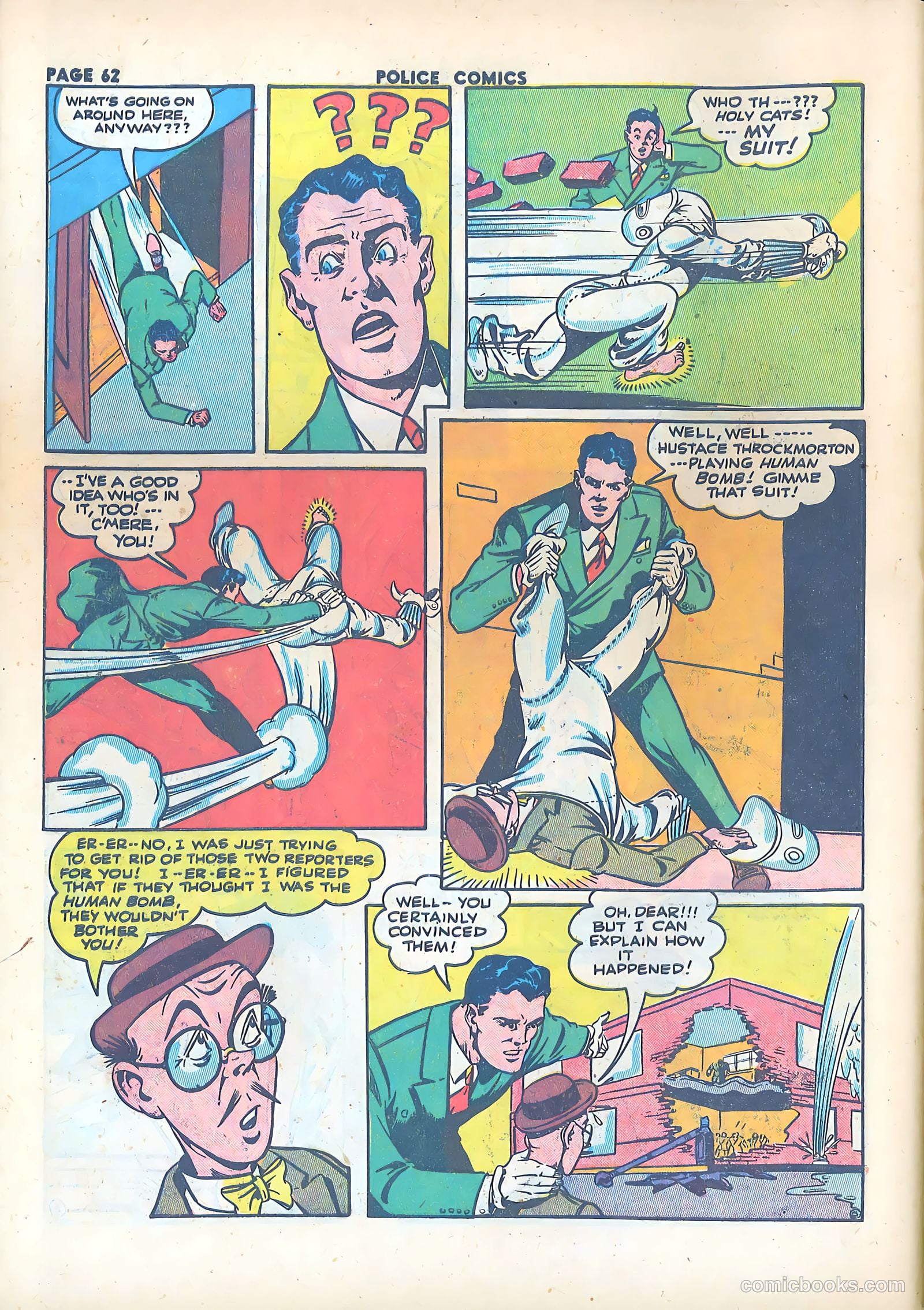 Police Comics #17 (1943) — page 64 of 68