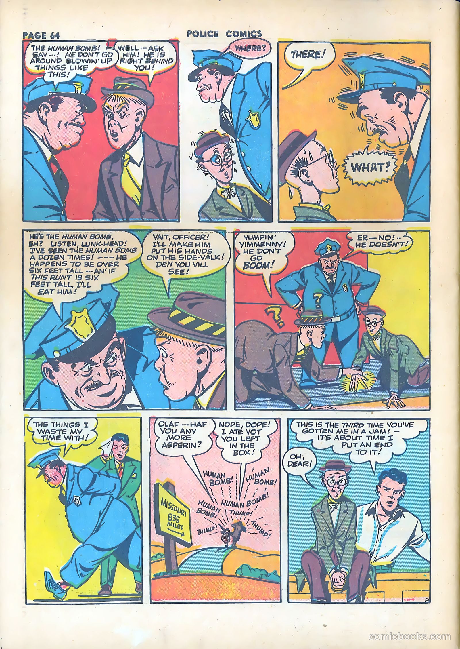 Police Comics #17 (1943) — page 66 of 68