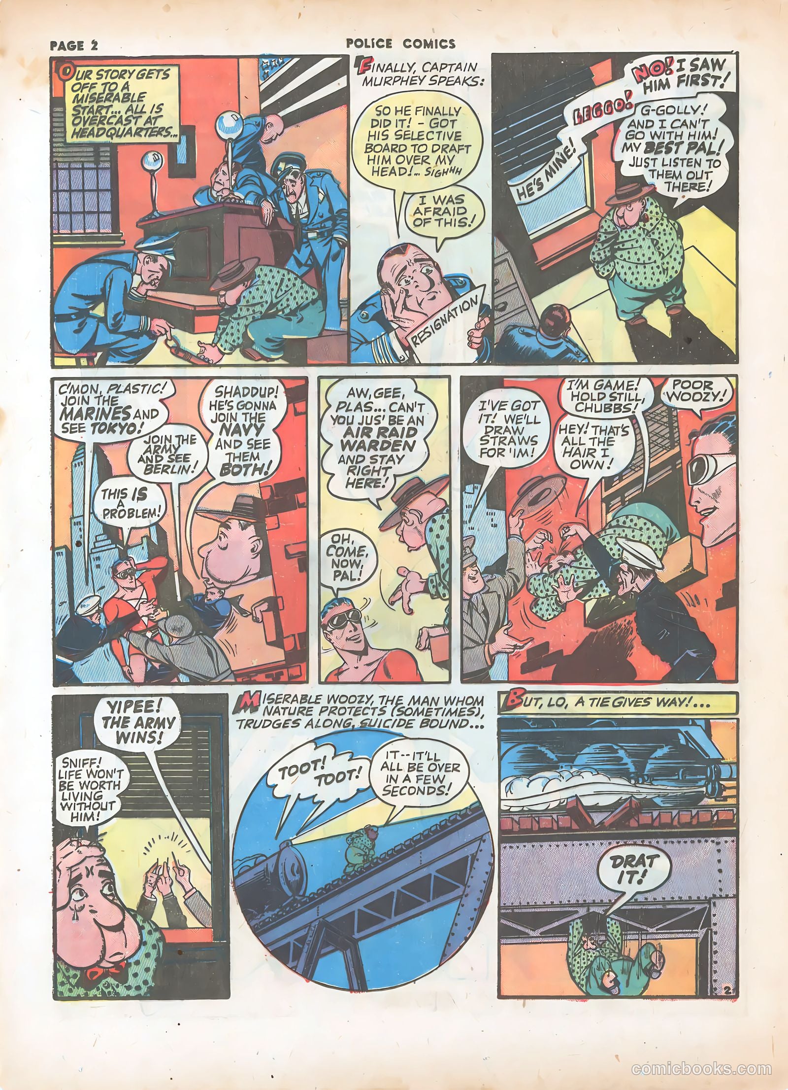 Police Comics #18 (1943) — page 4 of 68