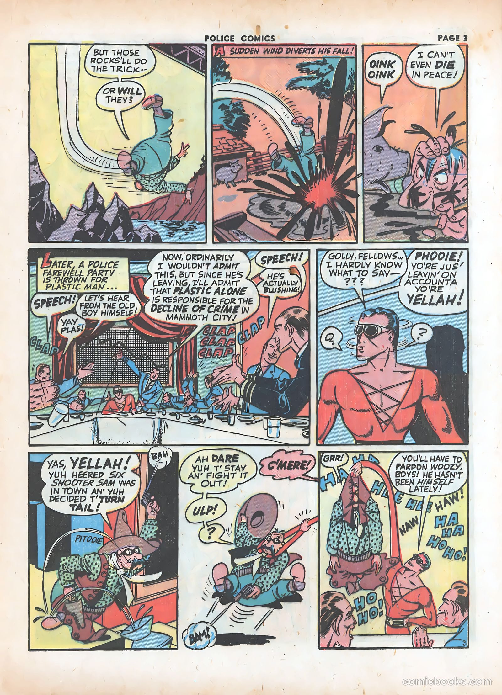 Police Comics #18 (1943) — page 5 of 68