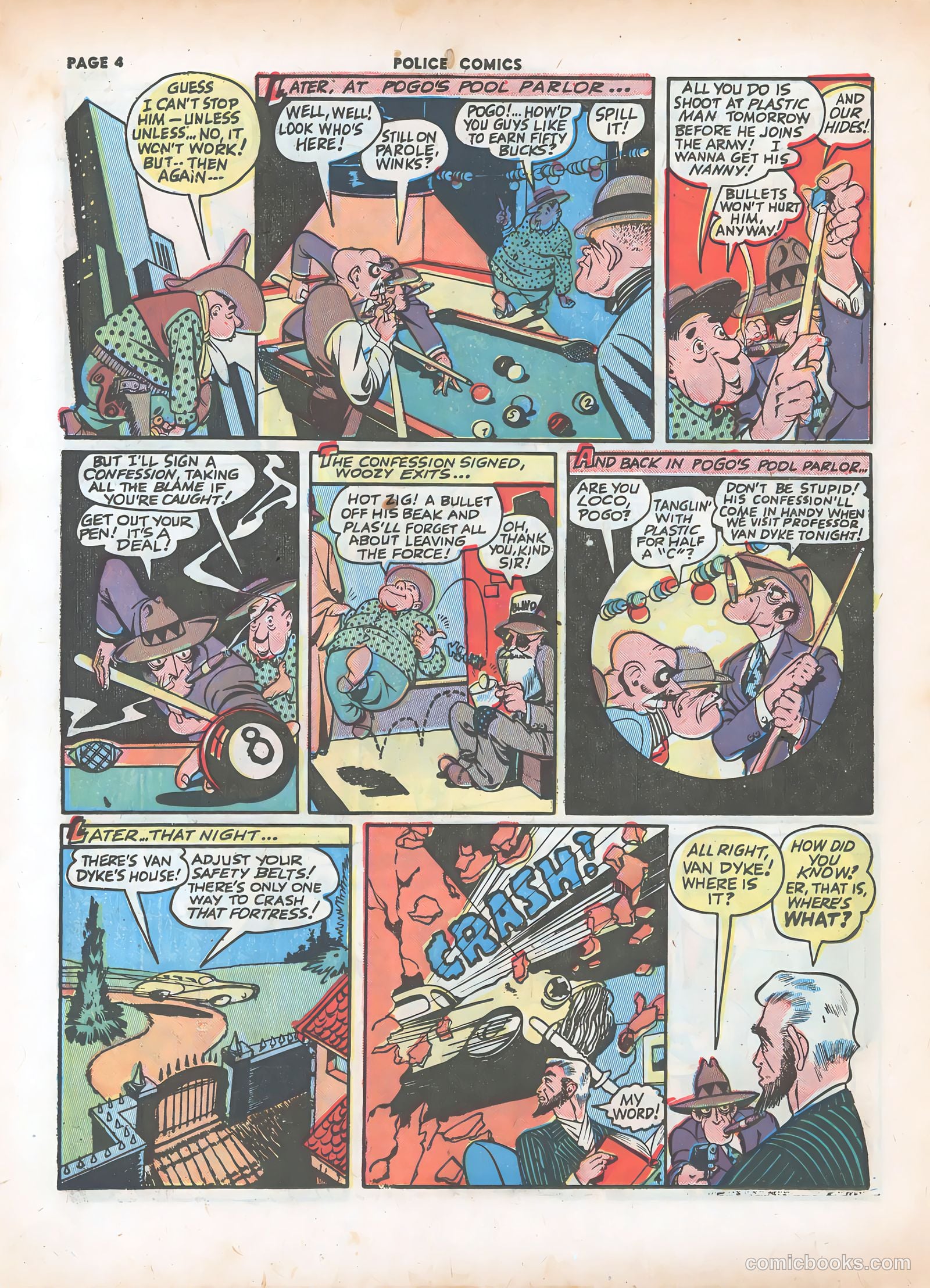 Police Comics #18 (1943) — page 6 of 68