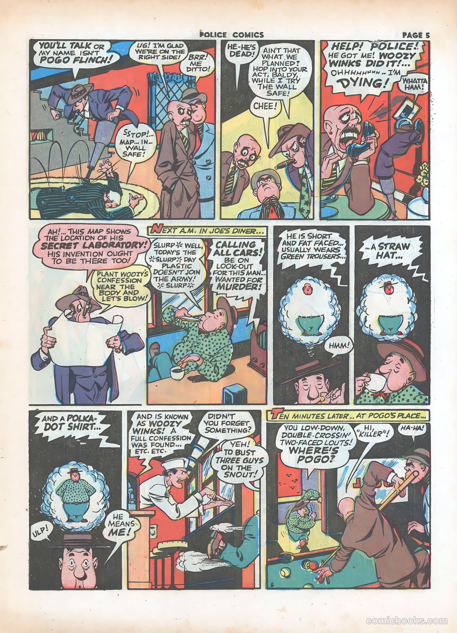 Police Comics #18 (1943) — page 7 of 68