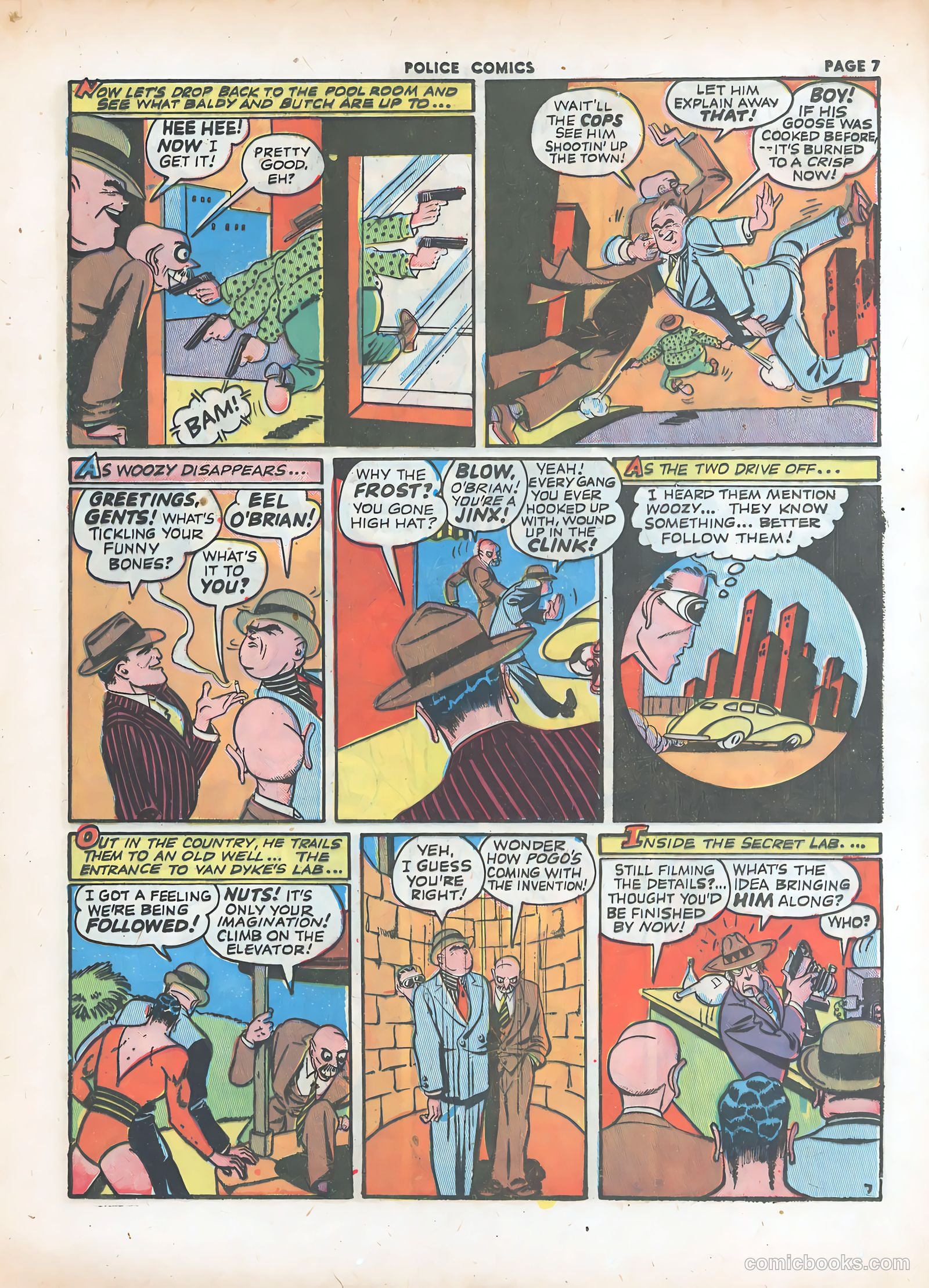 Police Comics #18 (1943) — page 9 of 68