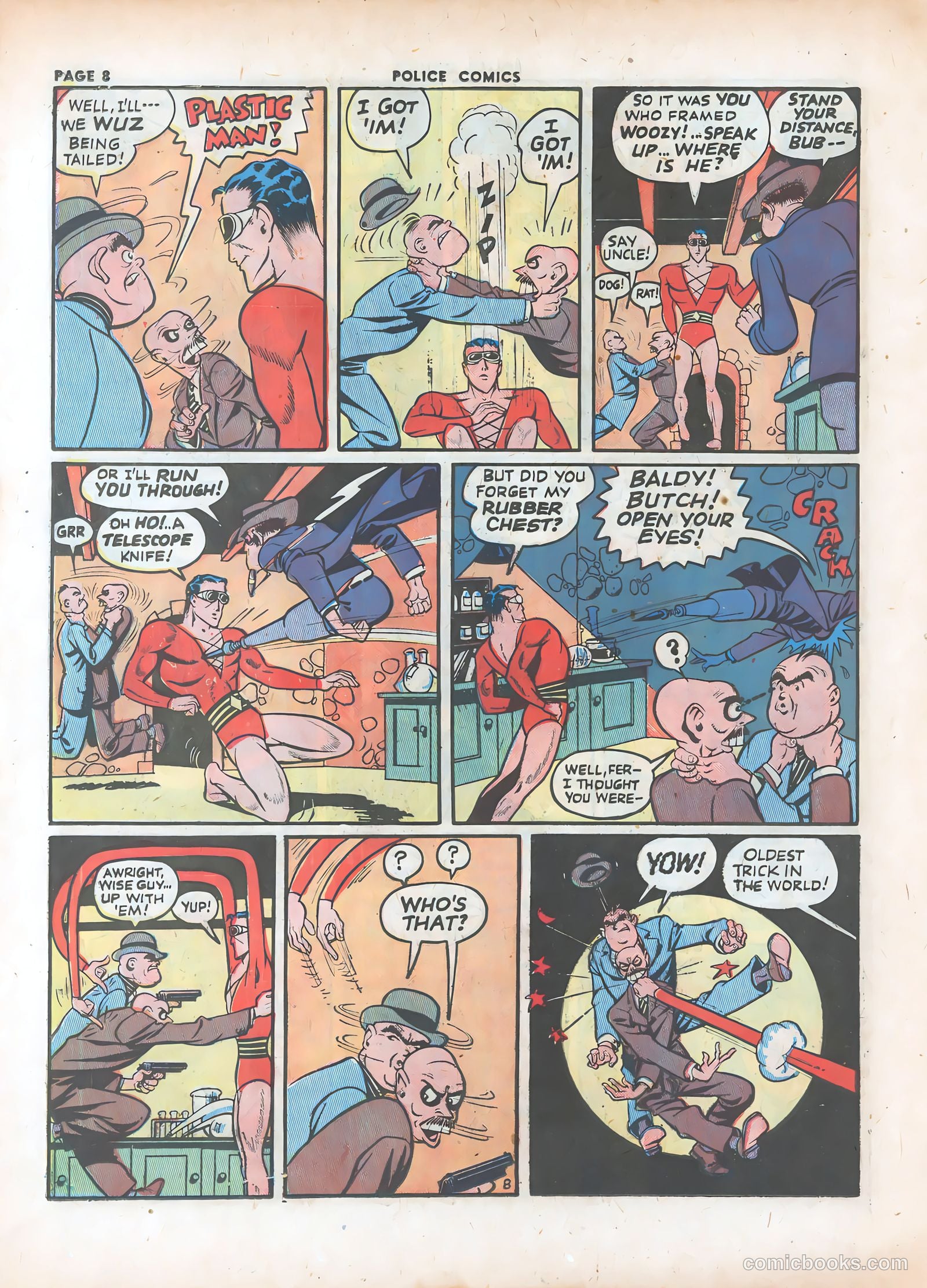Police Comics #18 (1943) — page 10 of 68