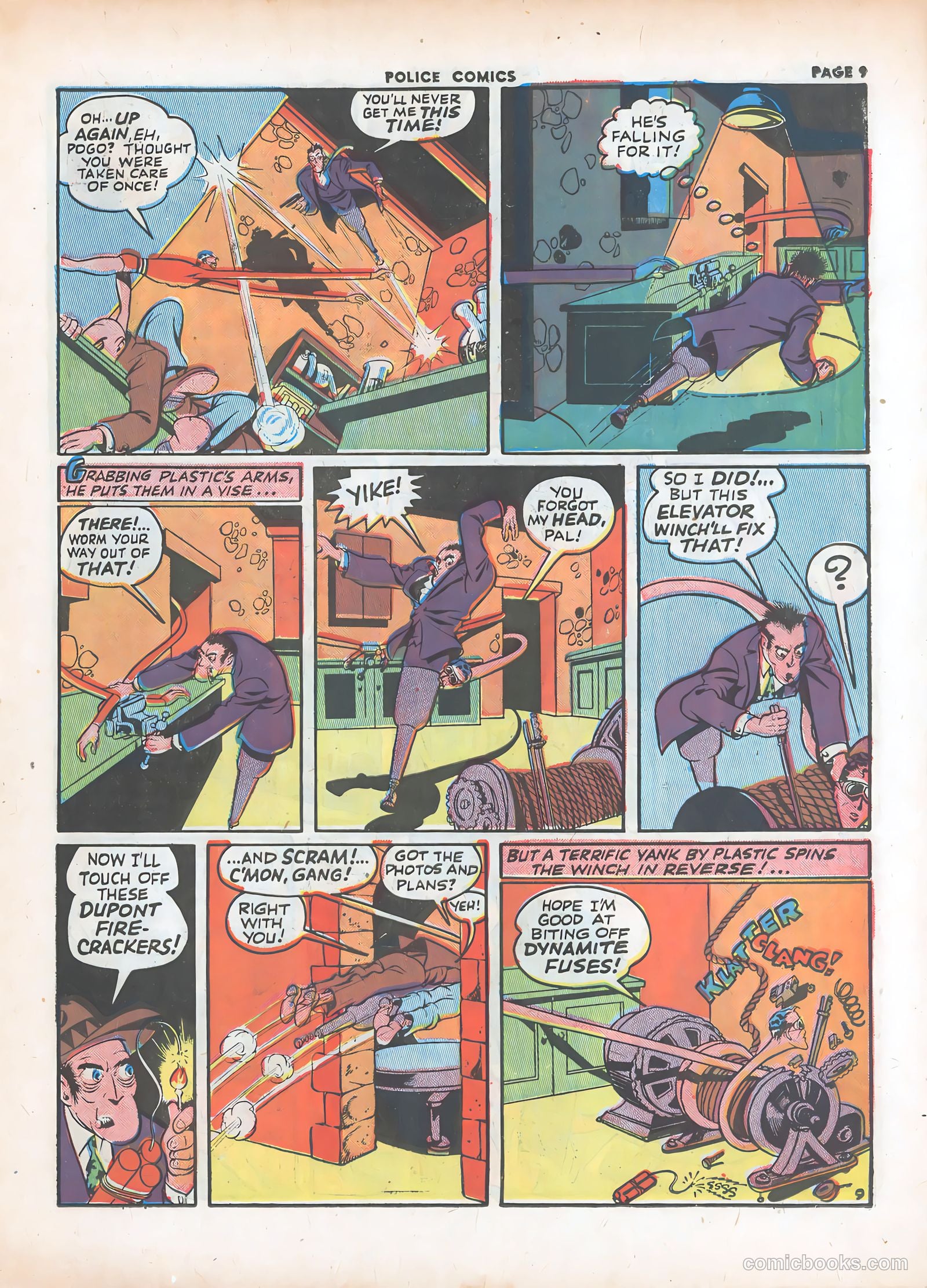 Police Comics #18 (1943) — page 11 of 68