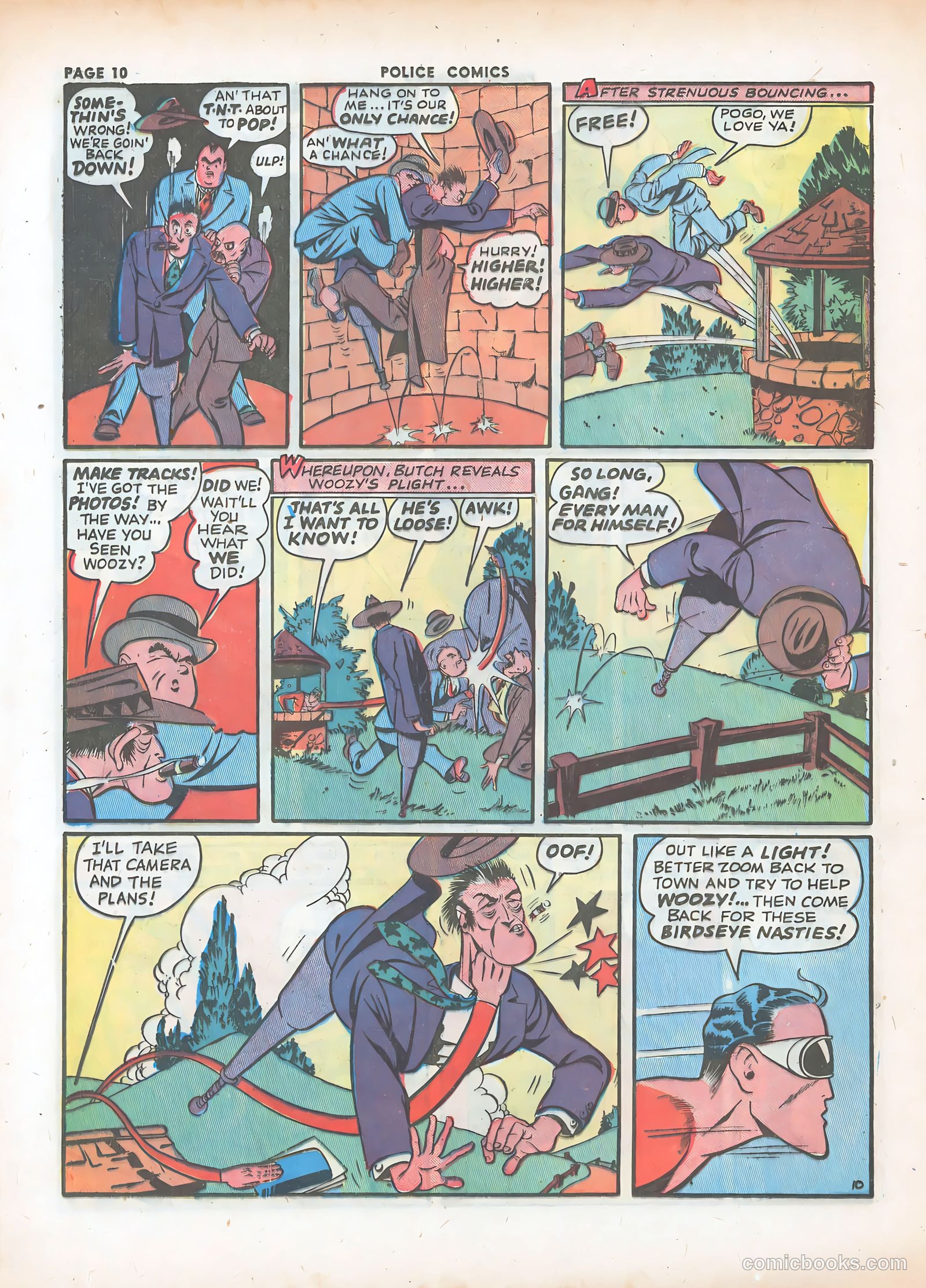 Police Comics #18 (1943) — page 12 of 68