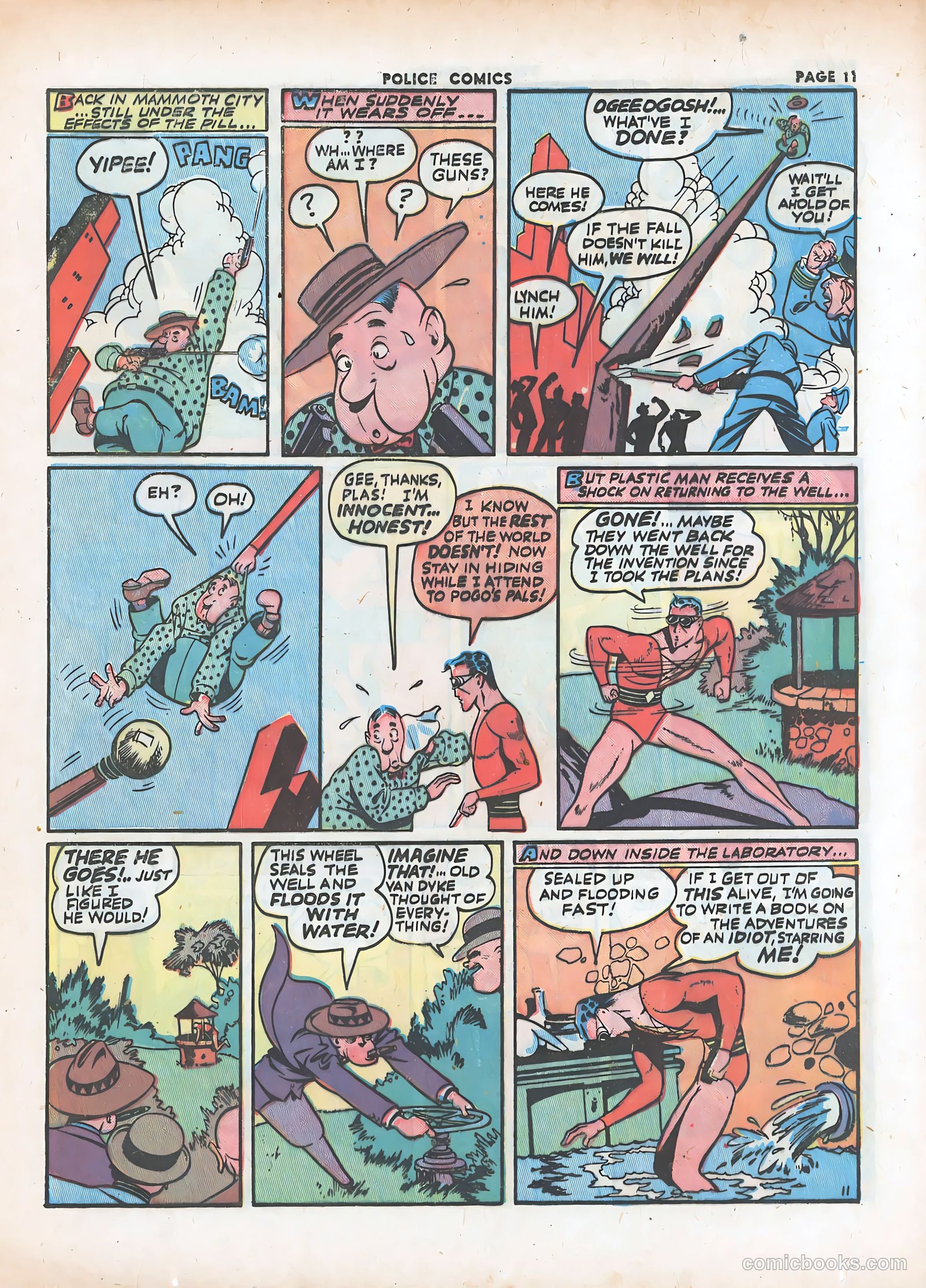 Police Comics #18 (1943) — page 13 of 68
