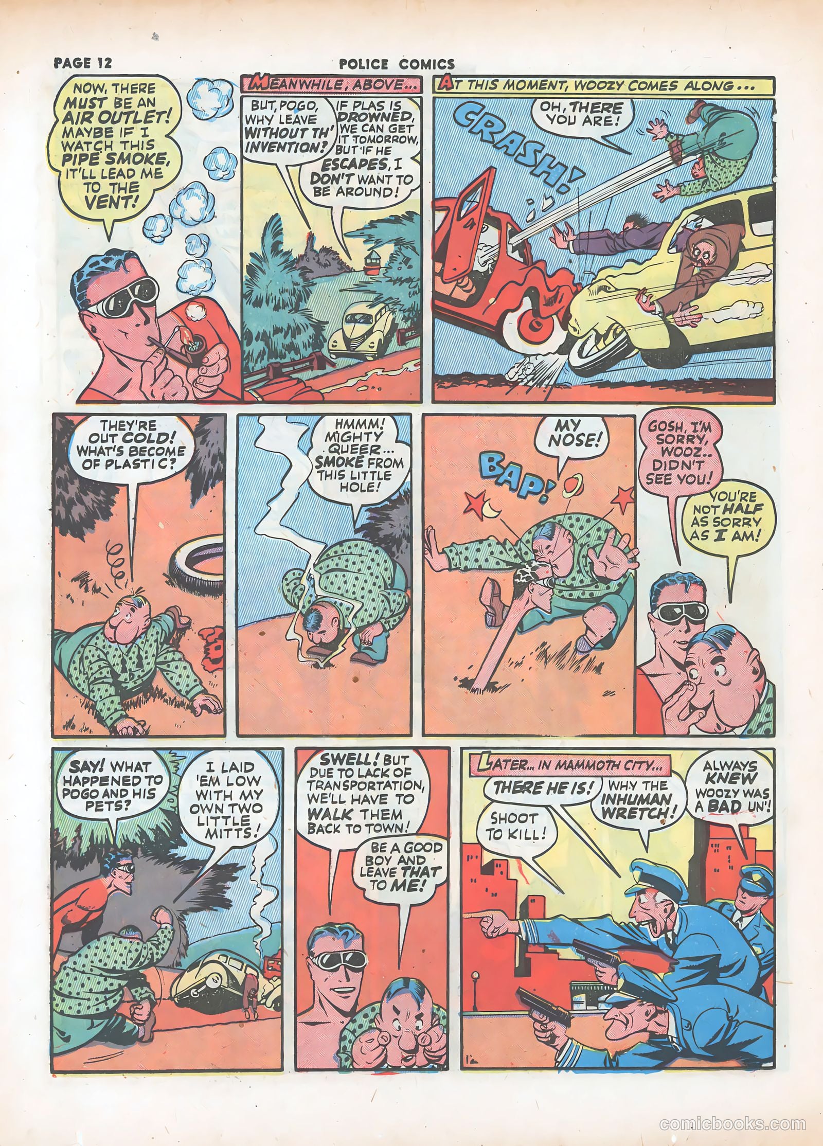 Police Comics #18 (1943) — page 14 of 68