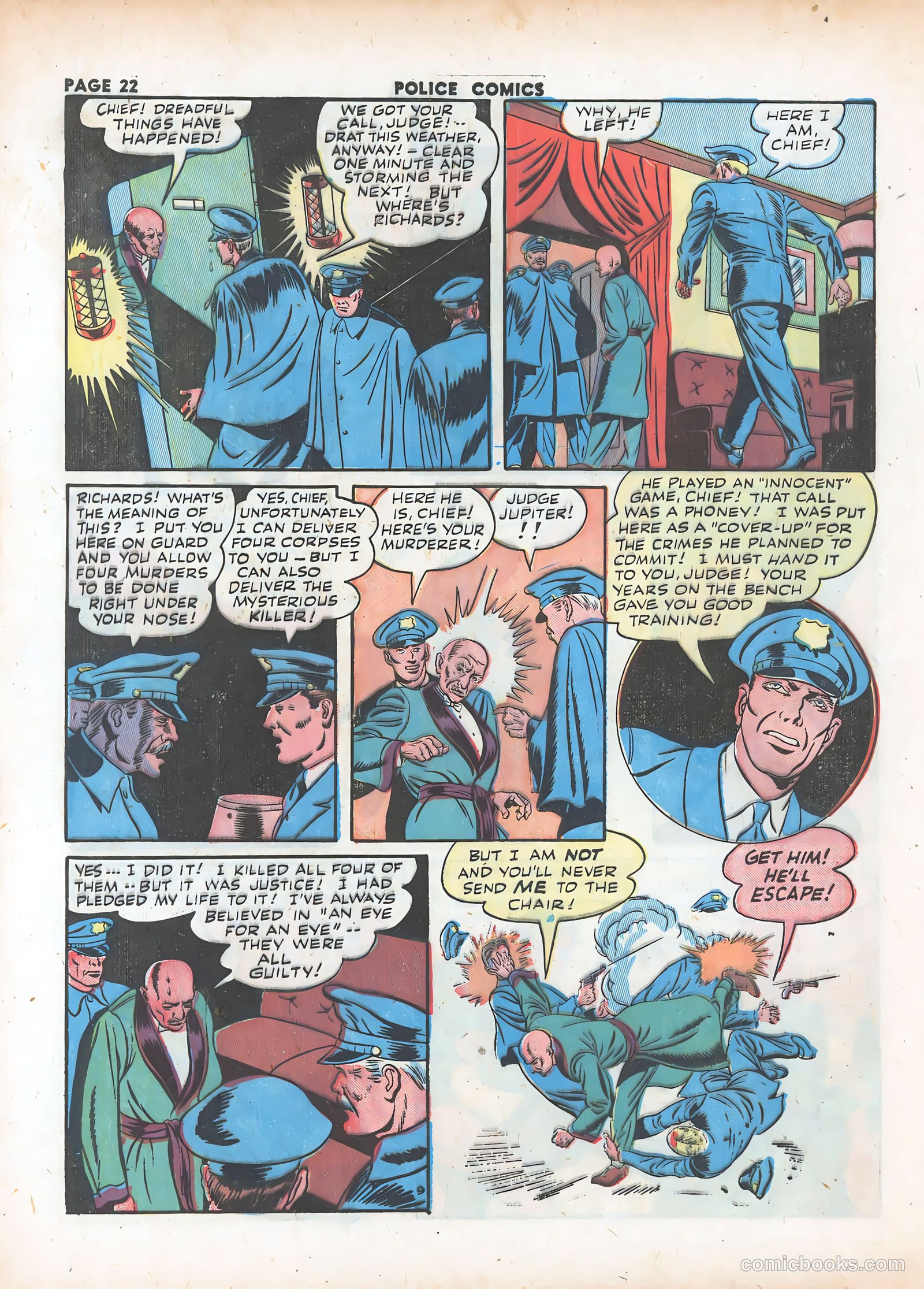 Police Comics #18 (1943) — page 24 of 68