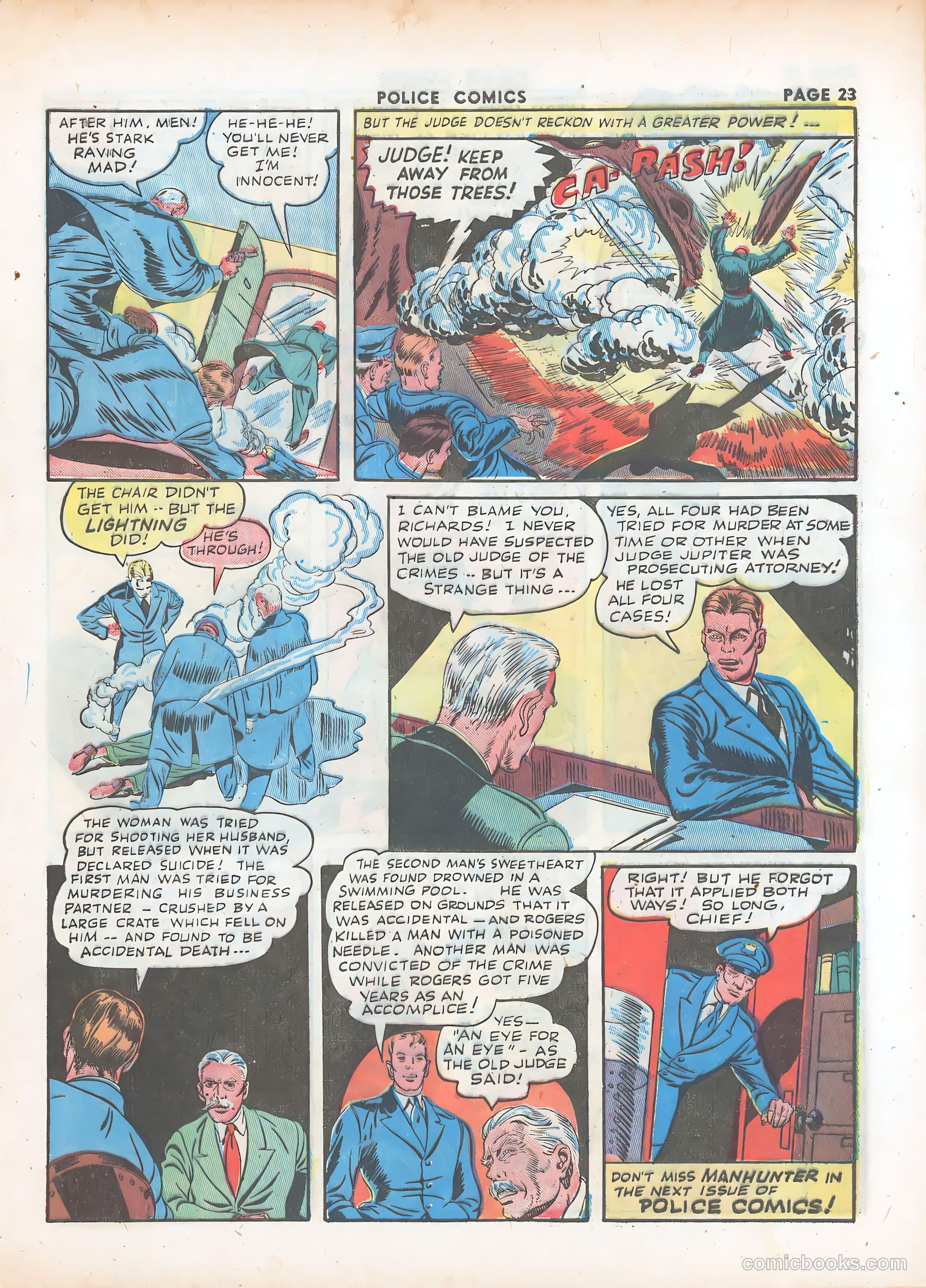 Police Comics #18 (1943) — page 25 of 68