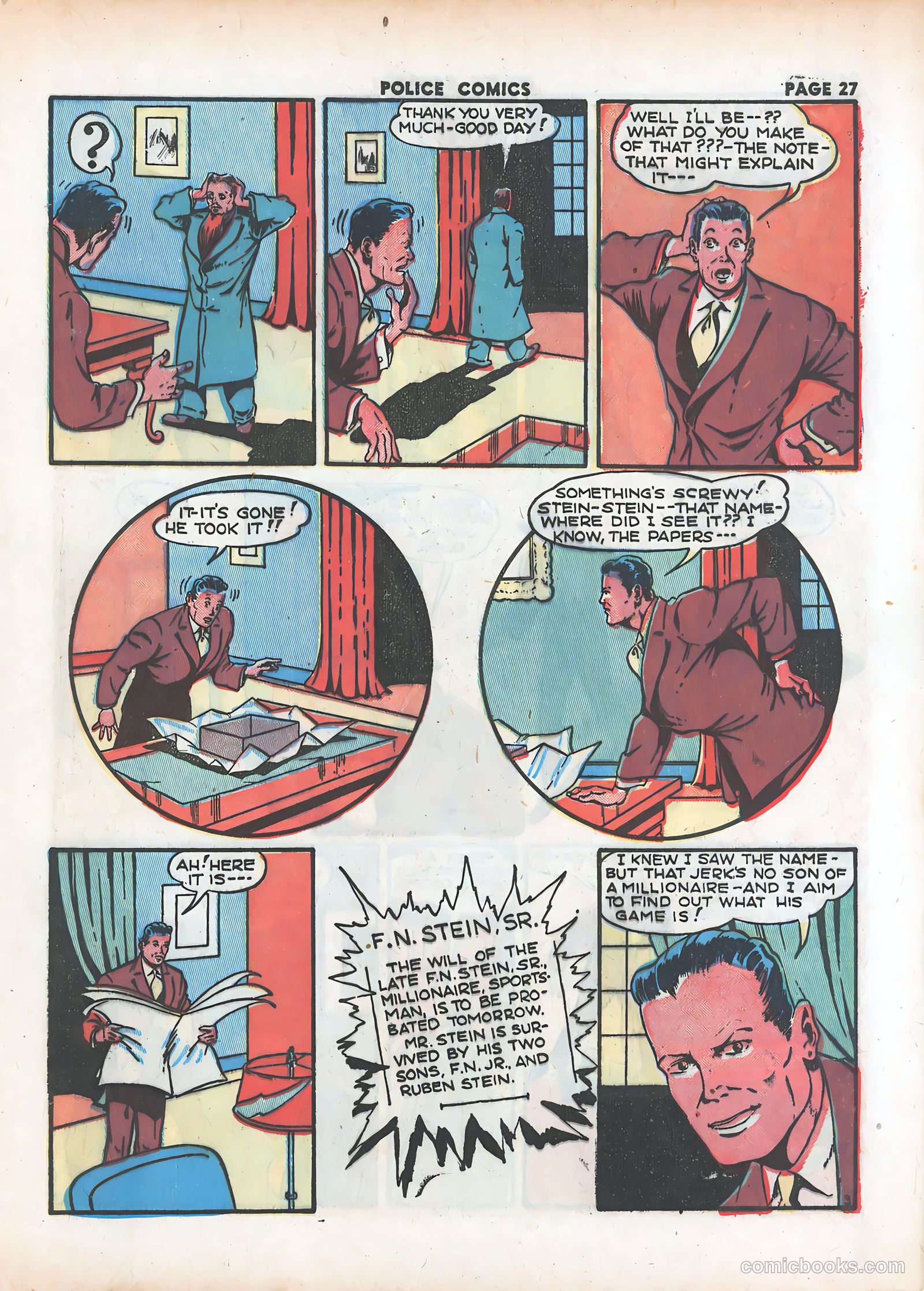 Police Comics #18 (1943) — page 29 of 68