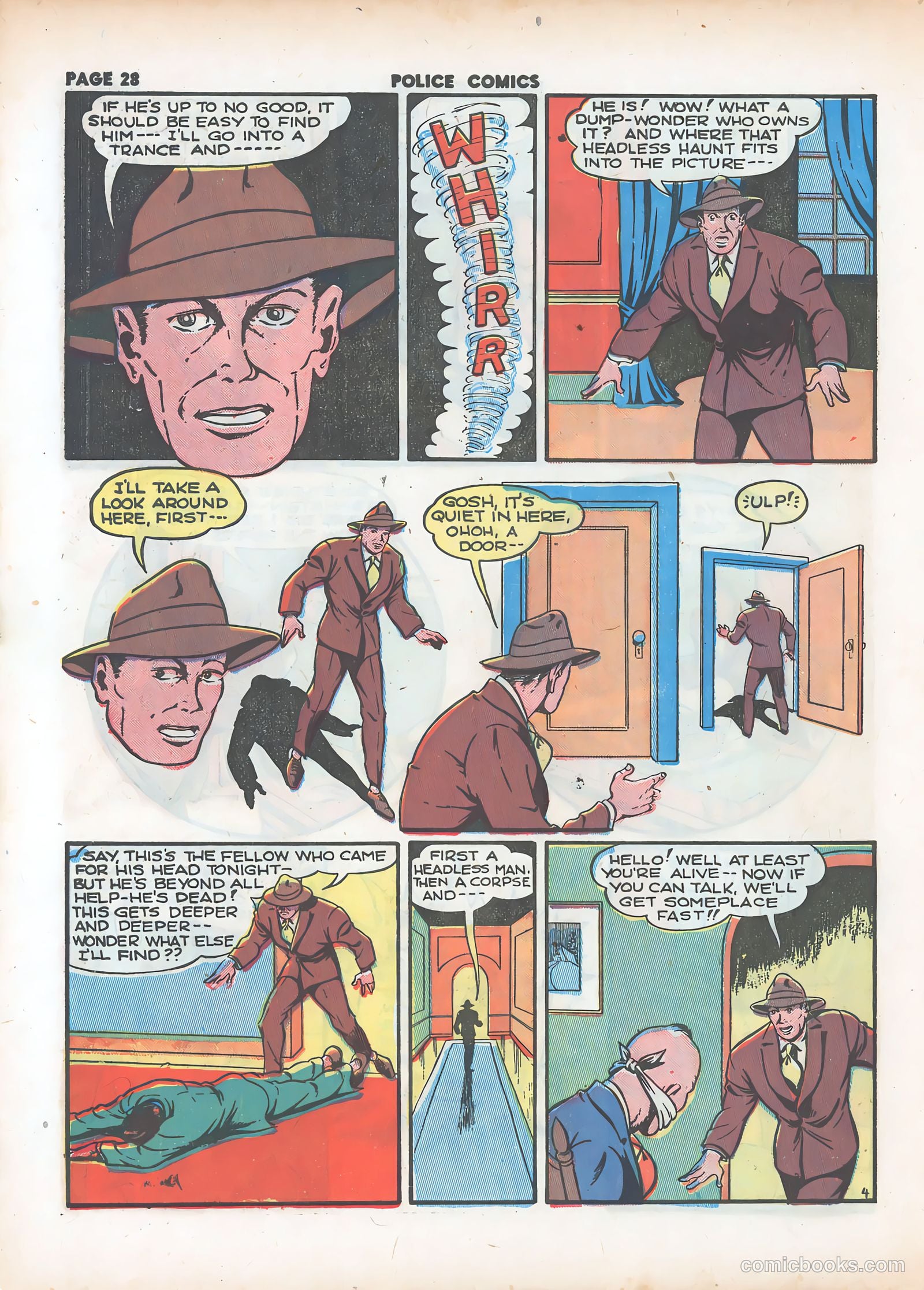 Police Comics #18 (1943) — page 30 of 68