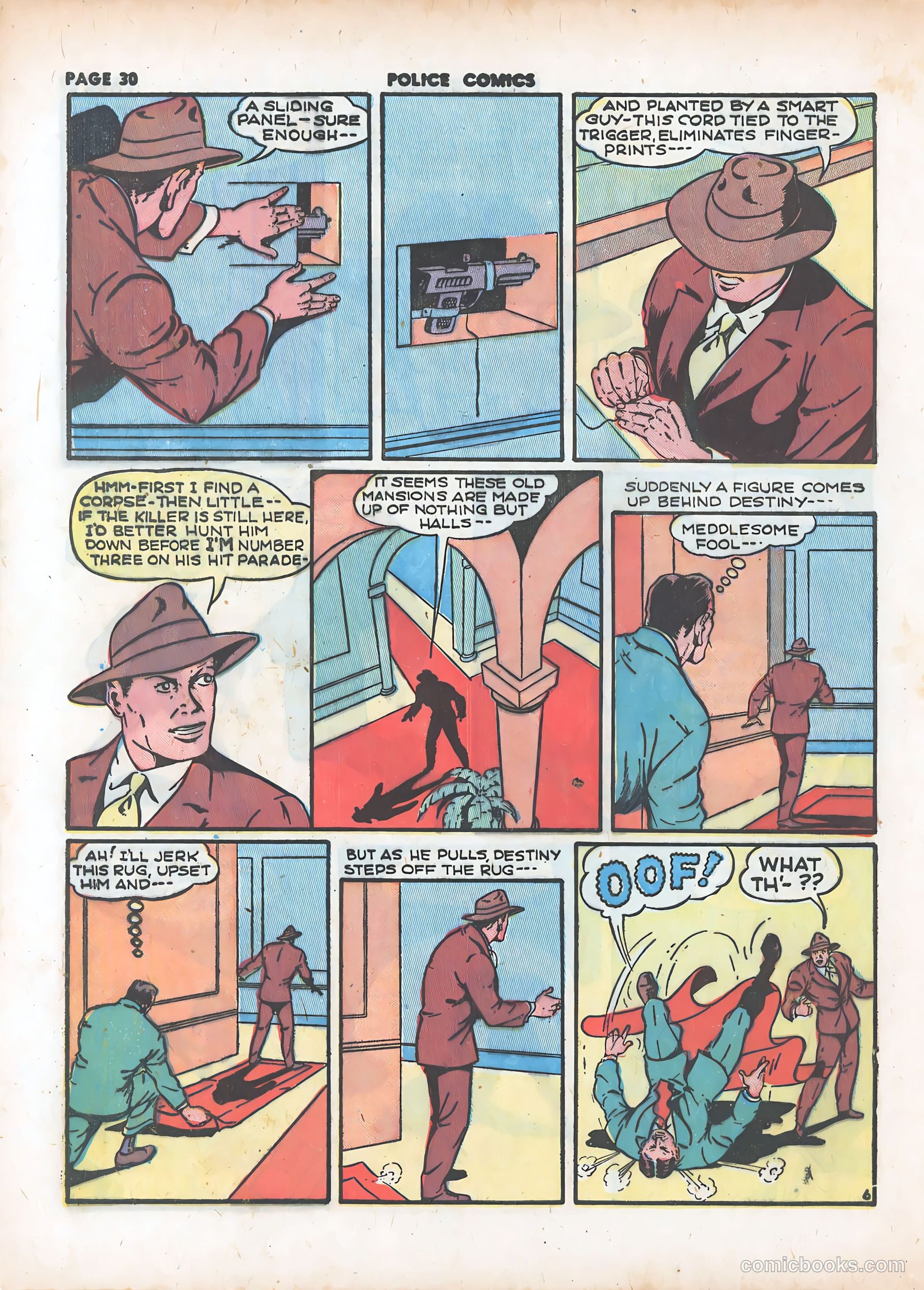Police Comics #18 (1943) — page 32 of 68